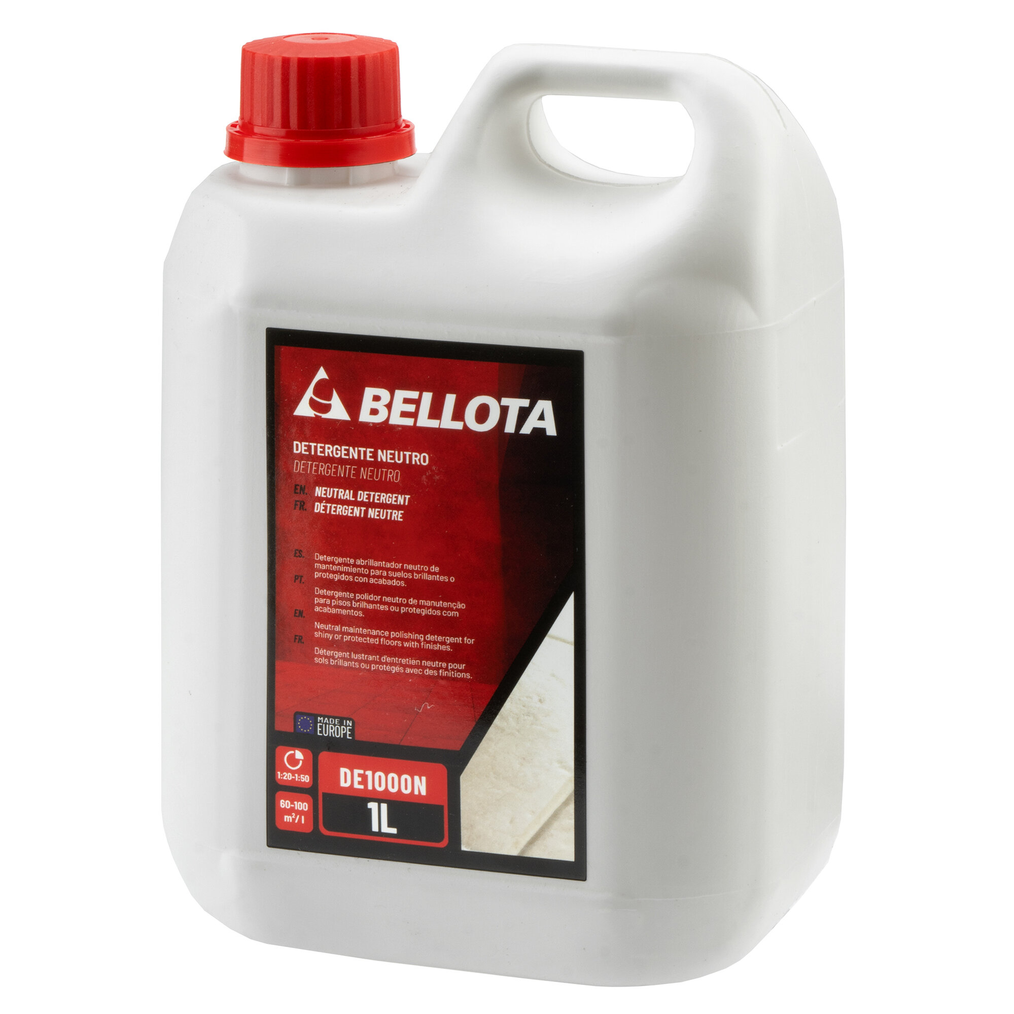 Detergente abrillantador neutro 1L / DE1000N