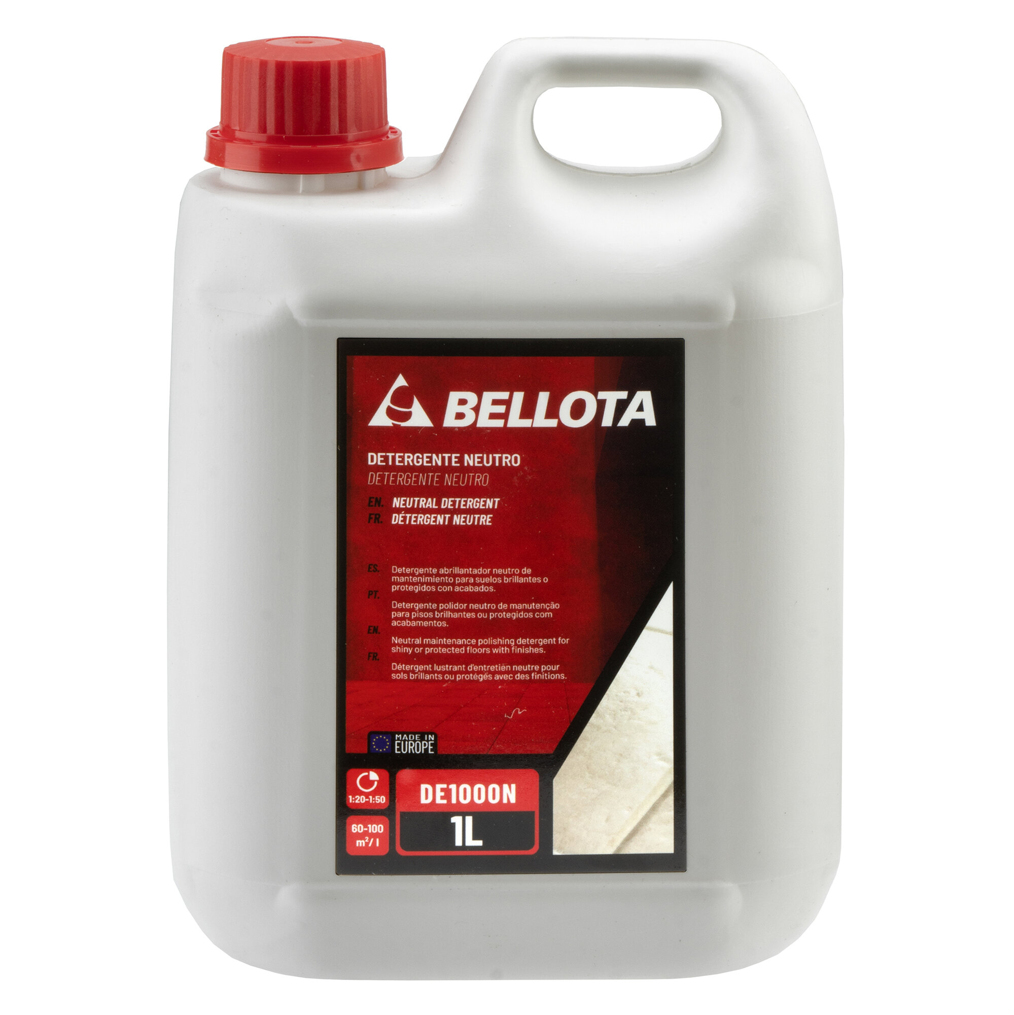 Detergente abrillantador neutro 1L / DE1000N