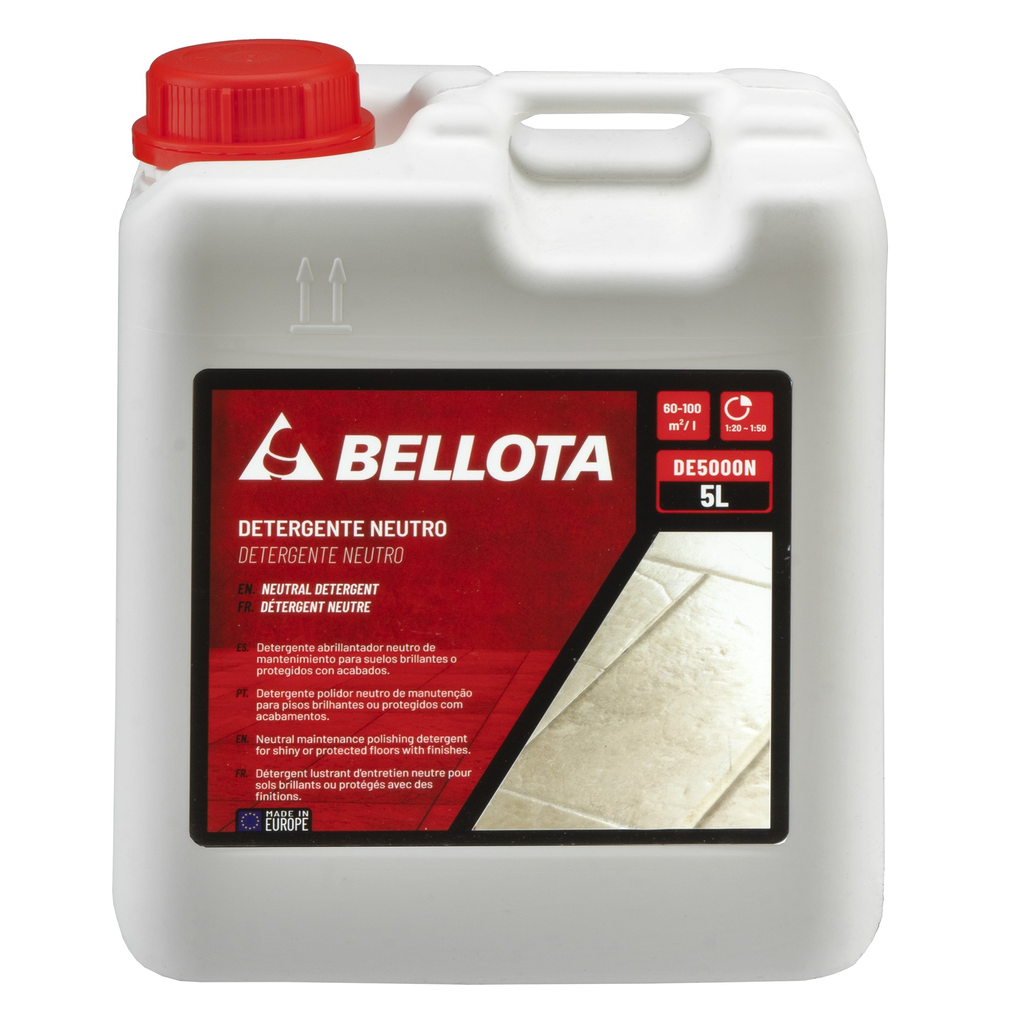 Detergente abrillantador neutro 5L / DE5000N