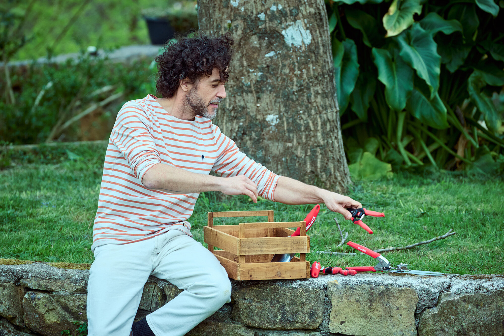 Trasplantador de aluminio con mangos ergonómicos / HMC1000