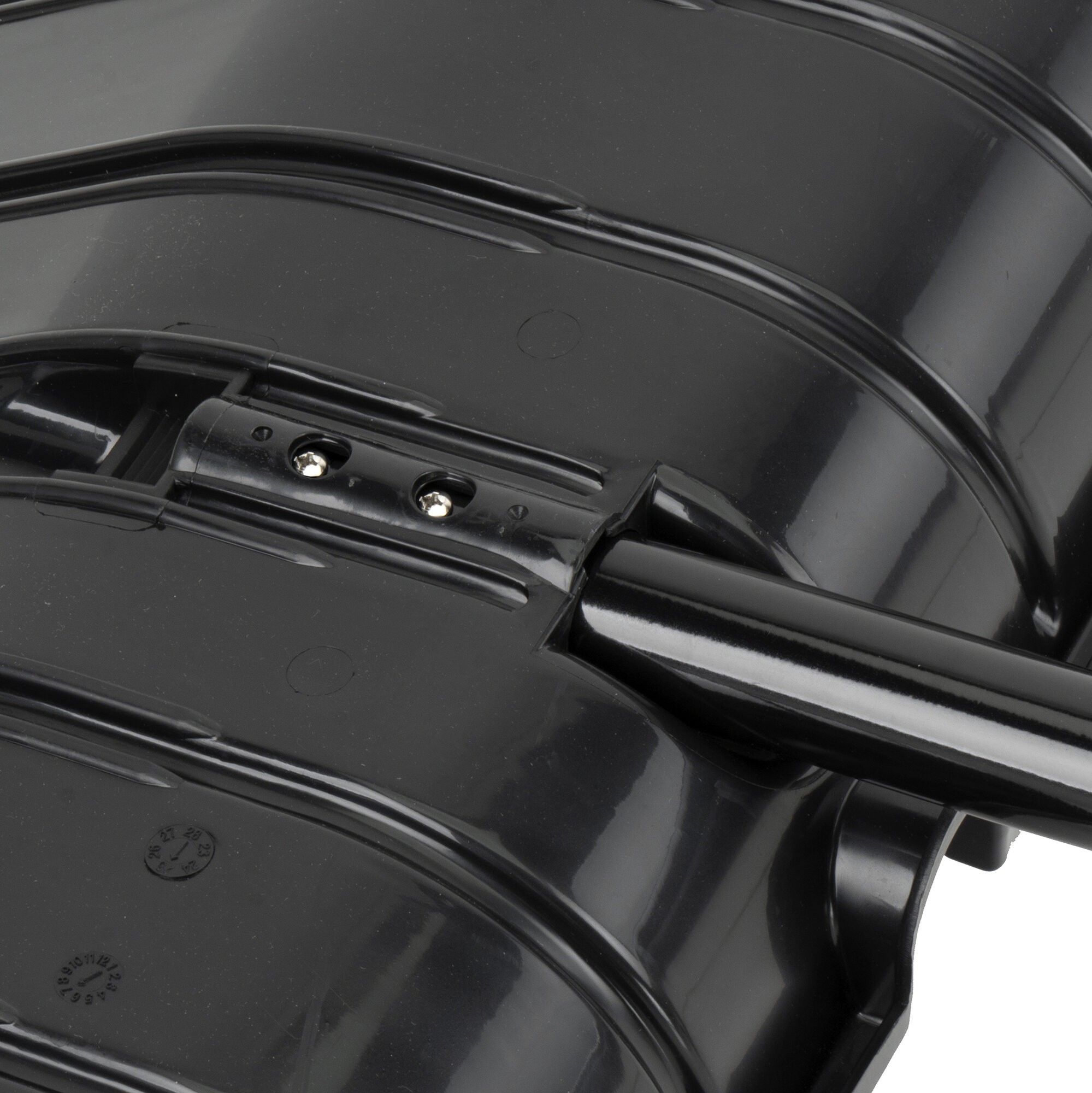 Pala de nieve ancha con borde metálico Mango de aluminio / PN1000