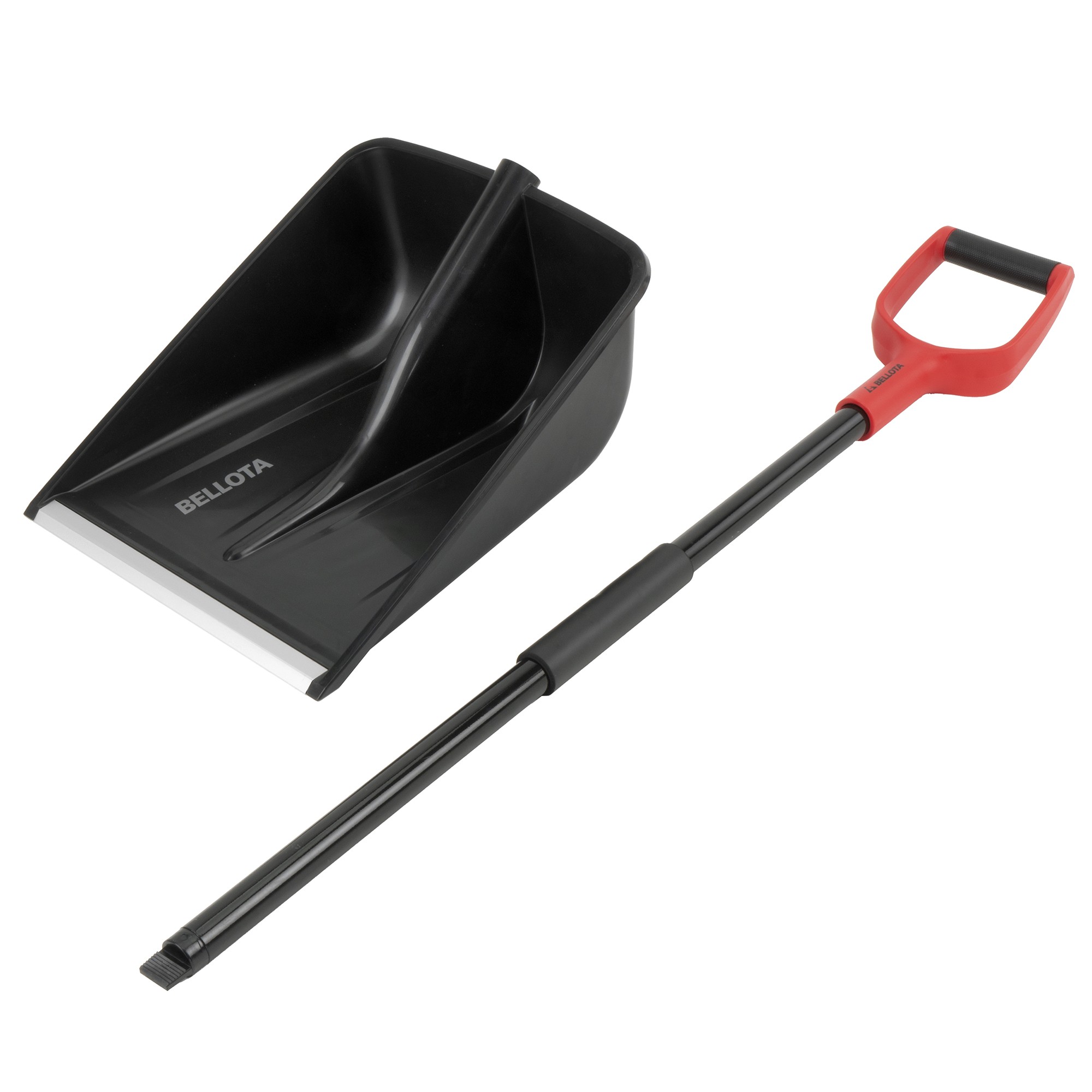 Pala de nieve estrecha con borde metálico Mango de aluminio / PN1001