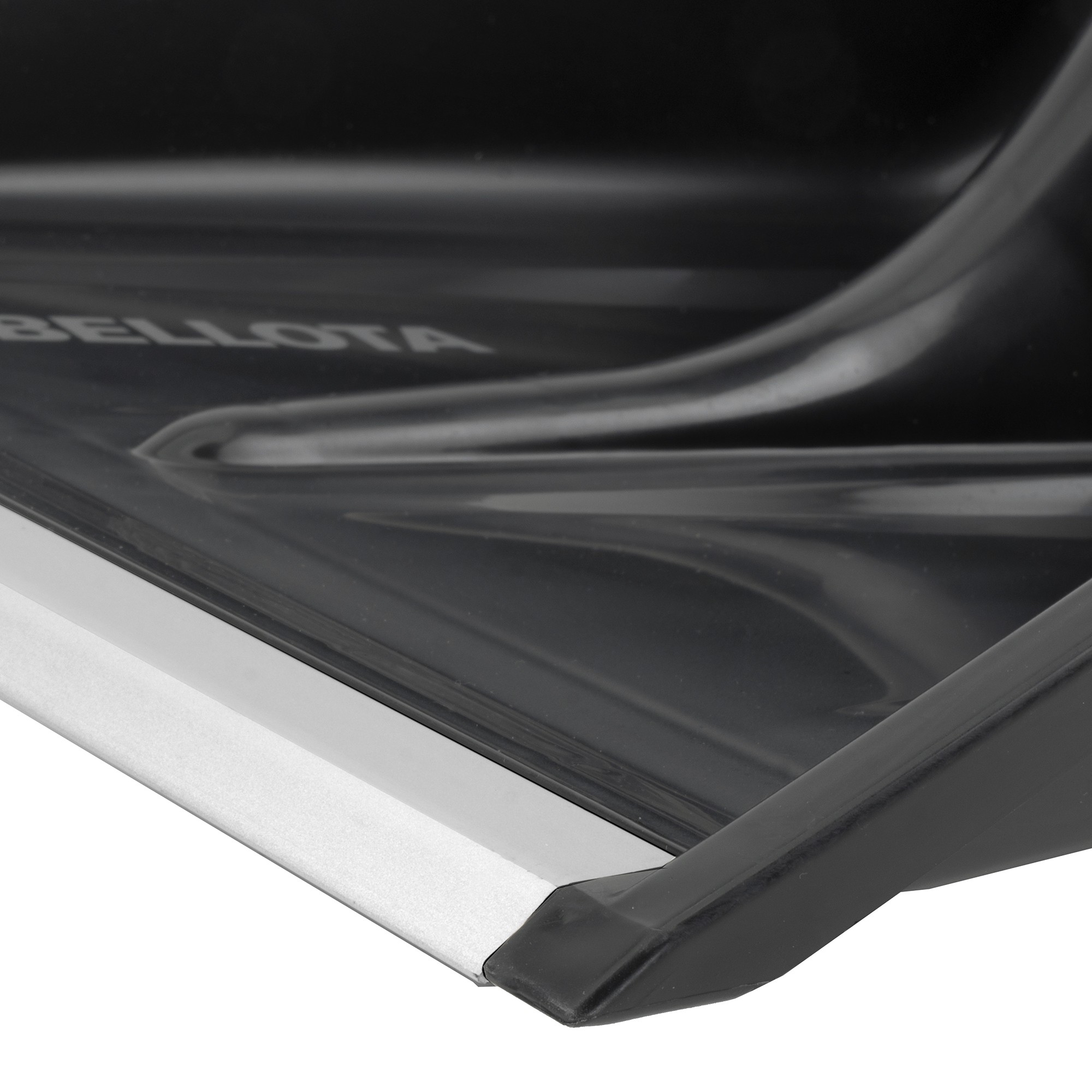 Pala de nieve estrecha con borde metálico Mango de aluminio / PN1001