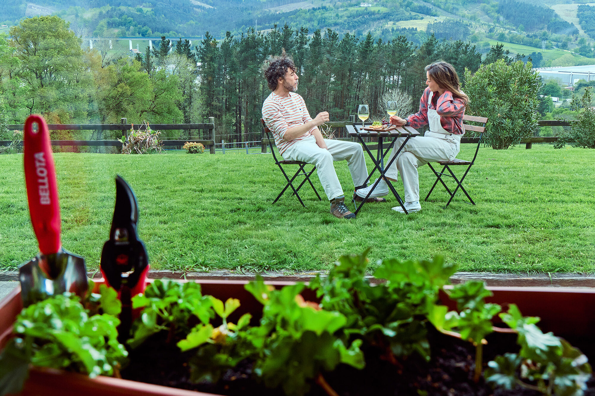 Tijera de una mano FlexDial mangos ComfortGel / 3412