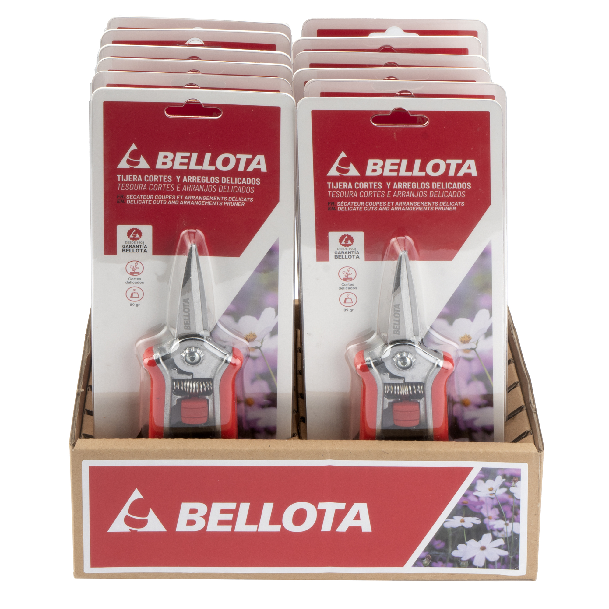 Tijera detalle hoja recta y alargada / 3417