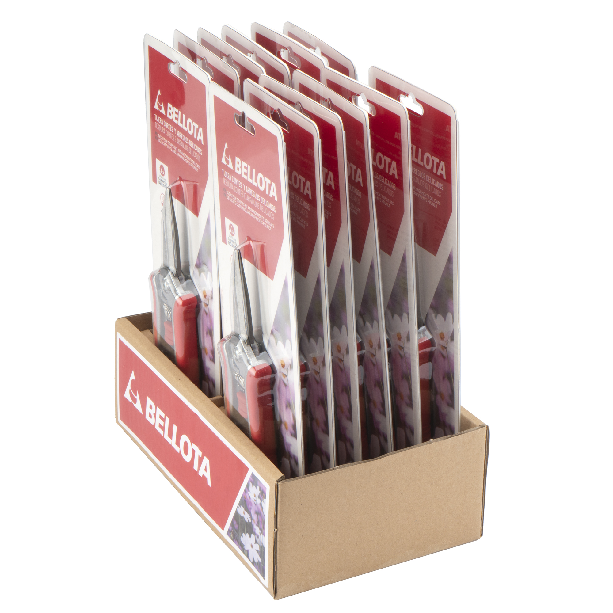 Tijera detalle hoja recta y alargada / 3417