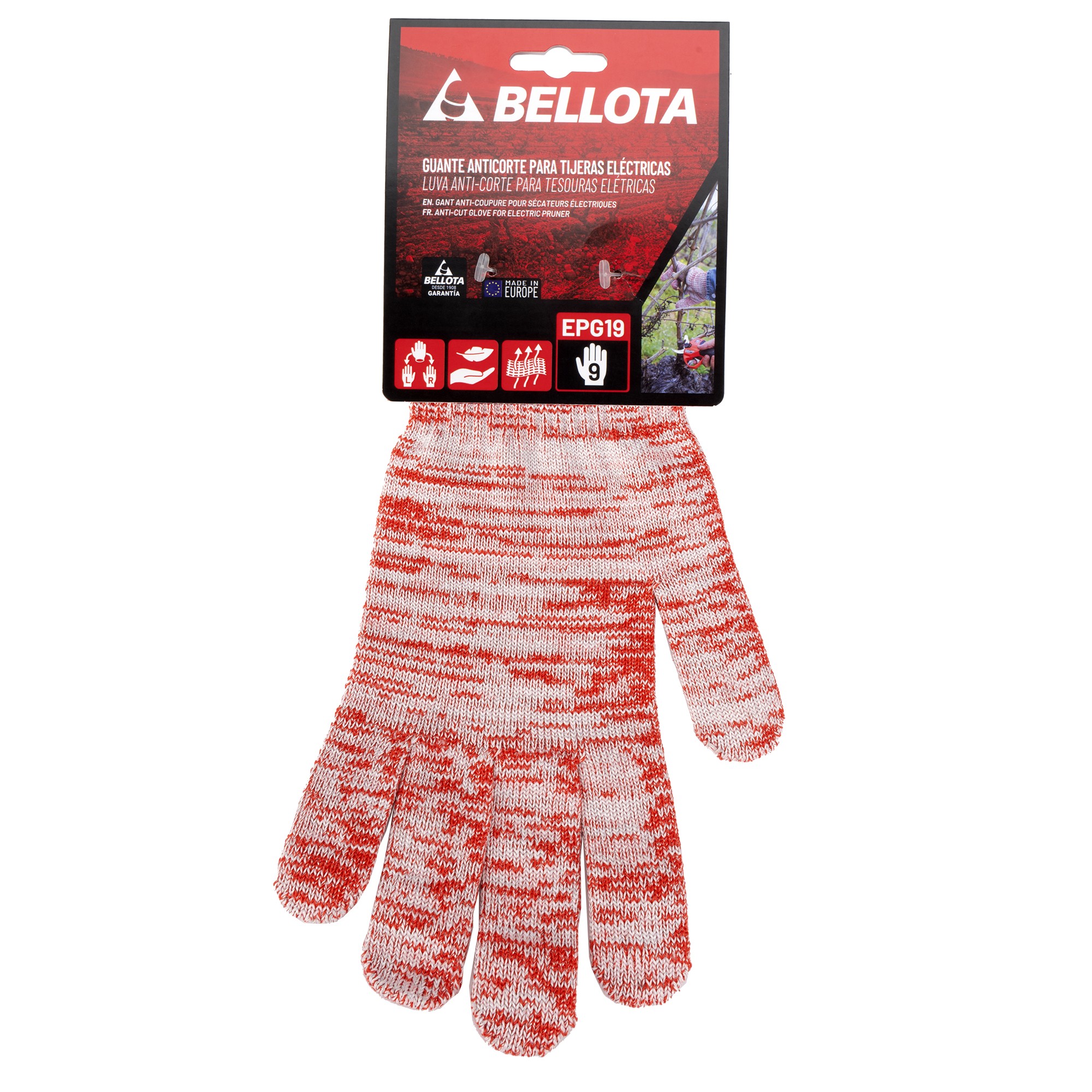 Guante anticorte para tijera eléctrica EPG19