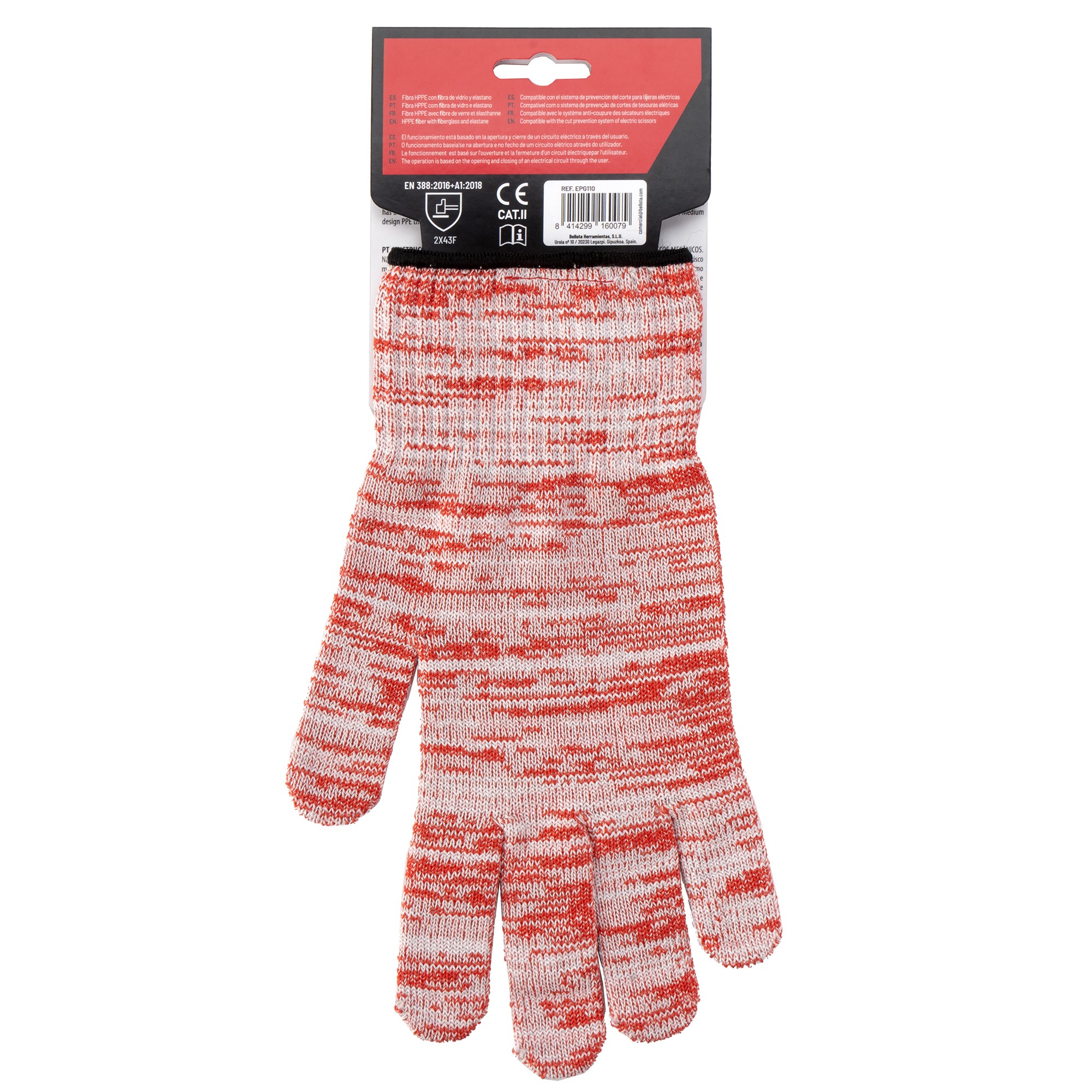 Guante anticorte para tijera eléctrica EPG110