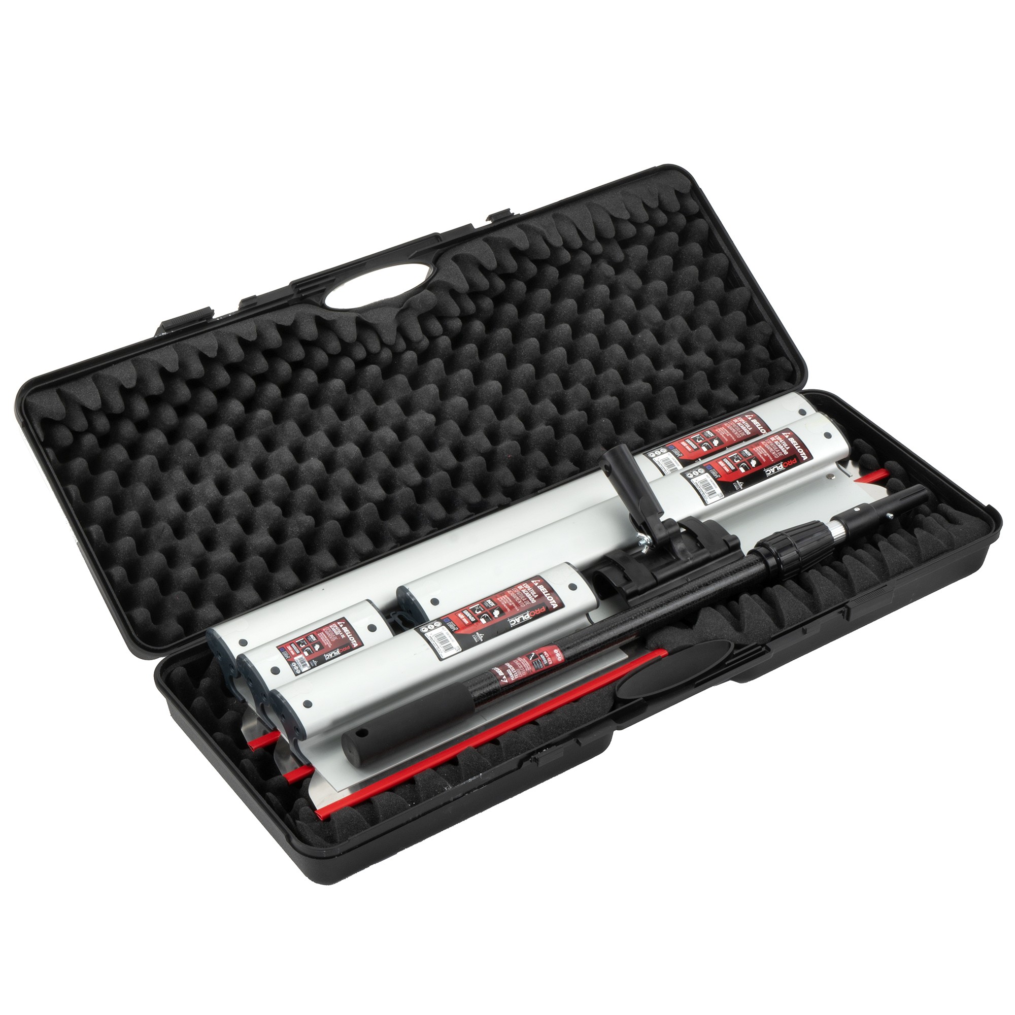 KIT de 4 espátulas de alisar en acero inoxidable de 0,3 mm para enlucir trabajos en placa / 5906SET