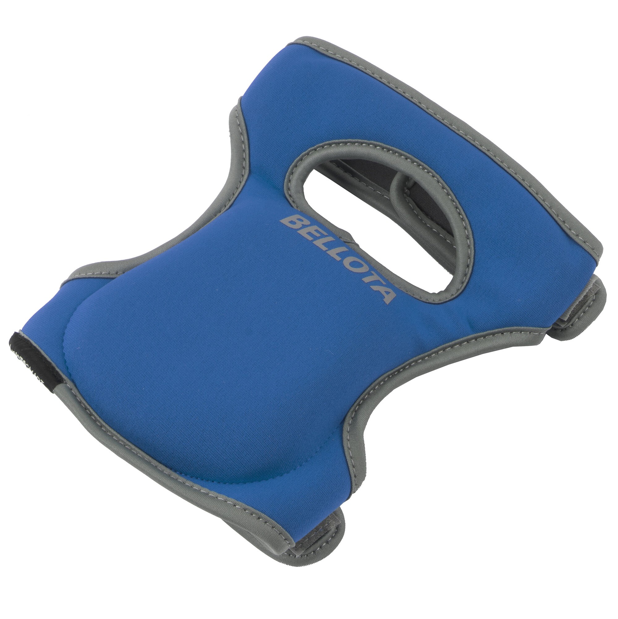 Rodillera de jardín viscoelástica y ajustable Azul