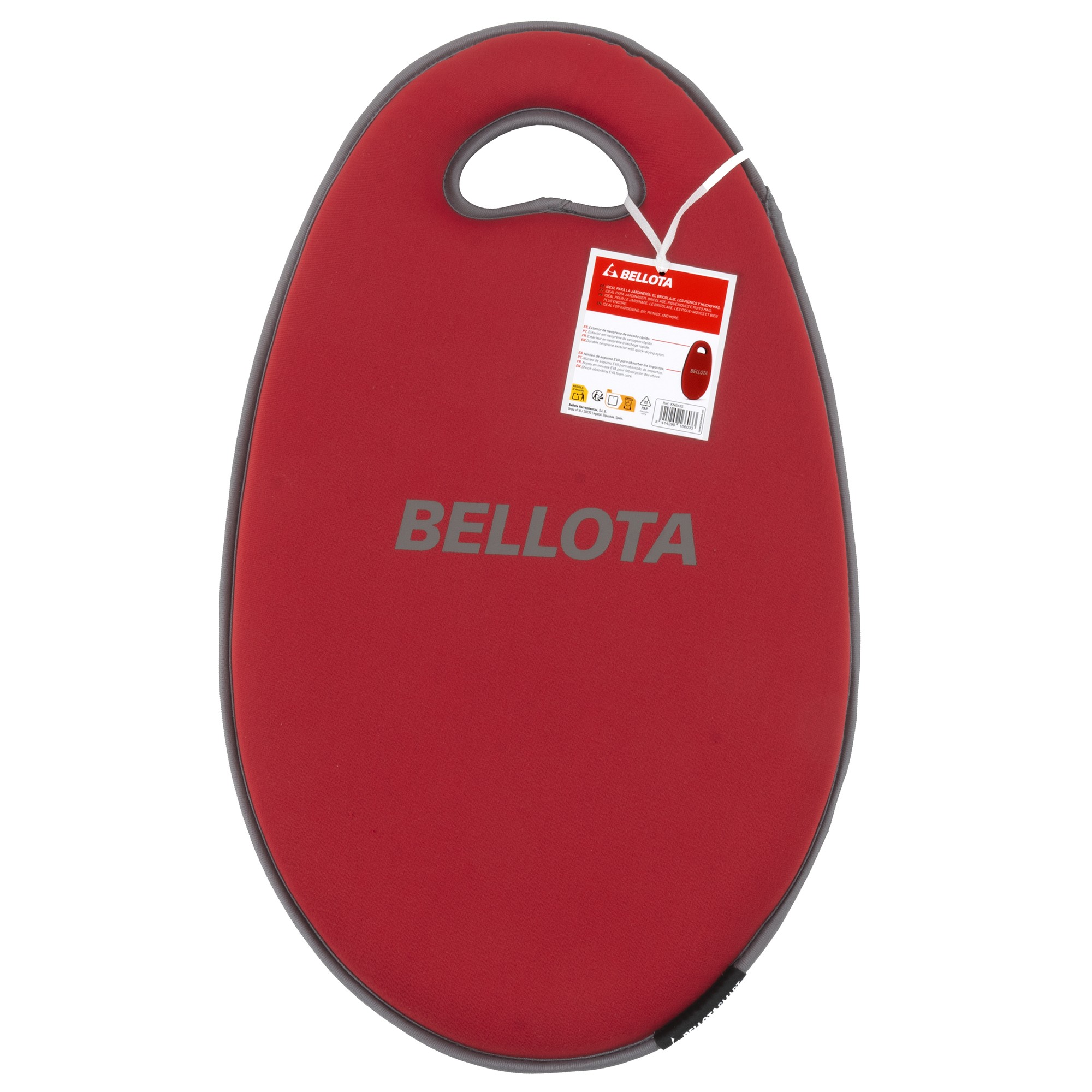 Cojín de jardín viscoelástico Rojo