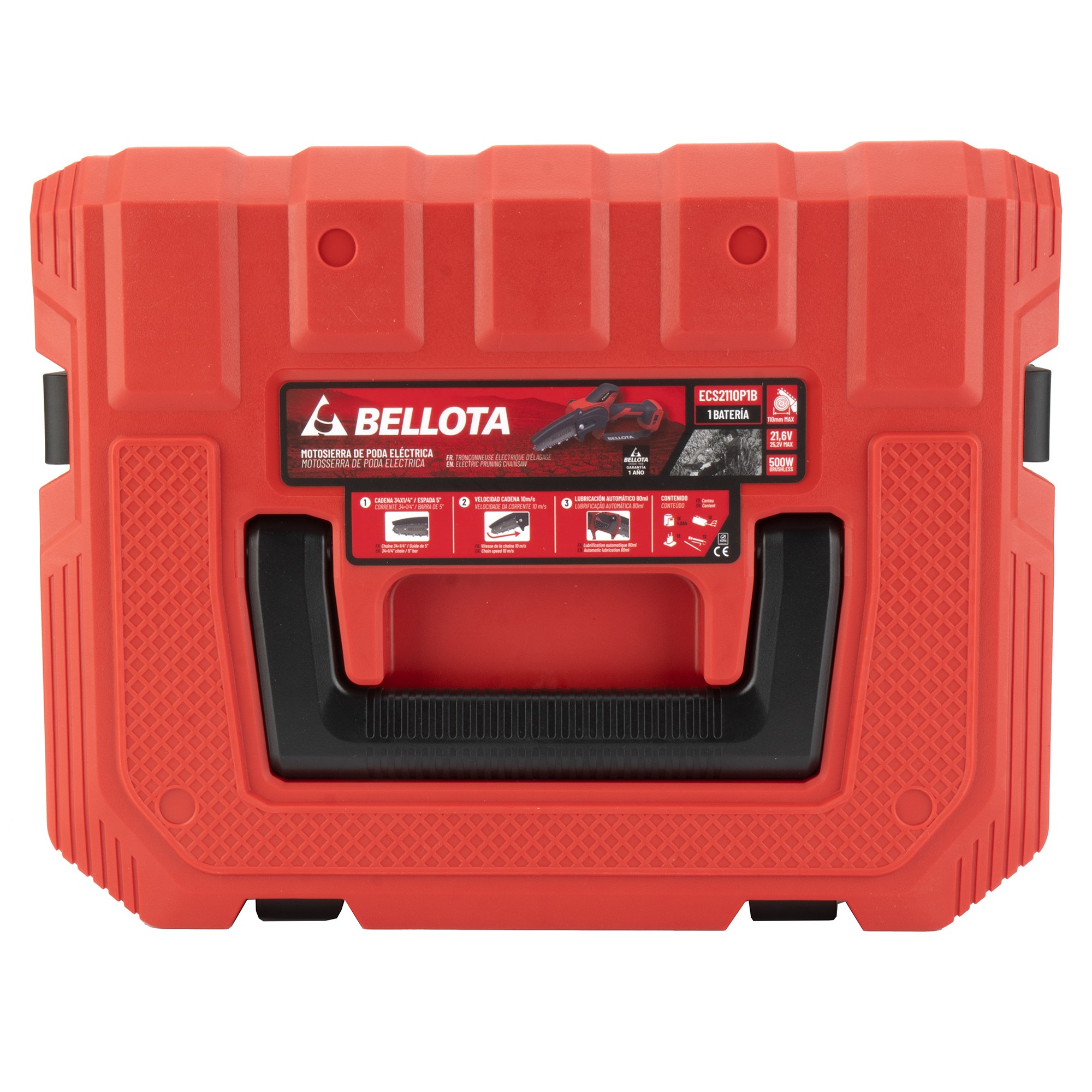 Motosierra Eléctrica a batería para el profesional, 21,6V/ECS2110P