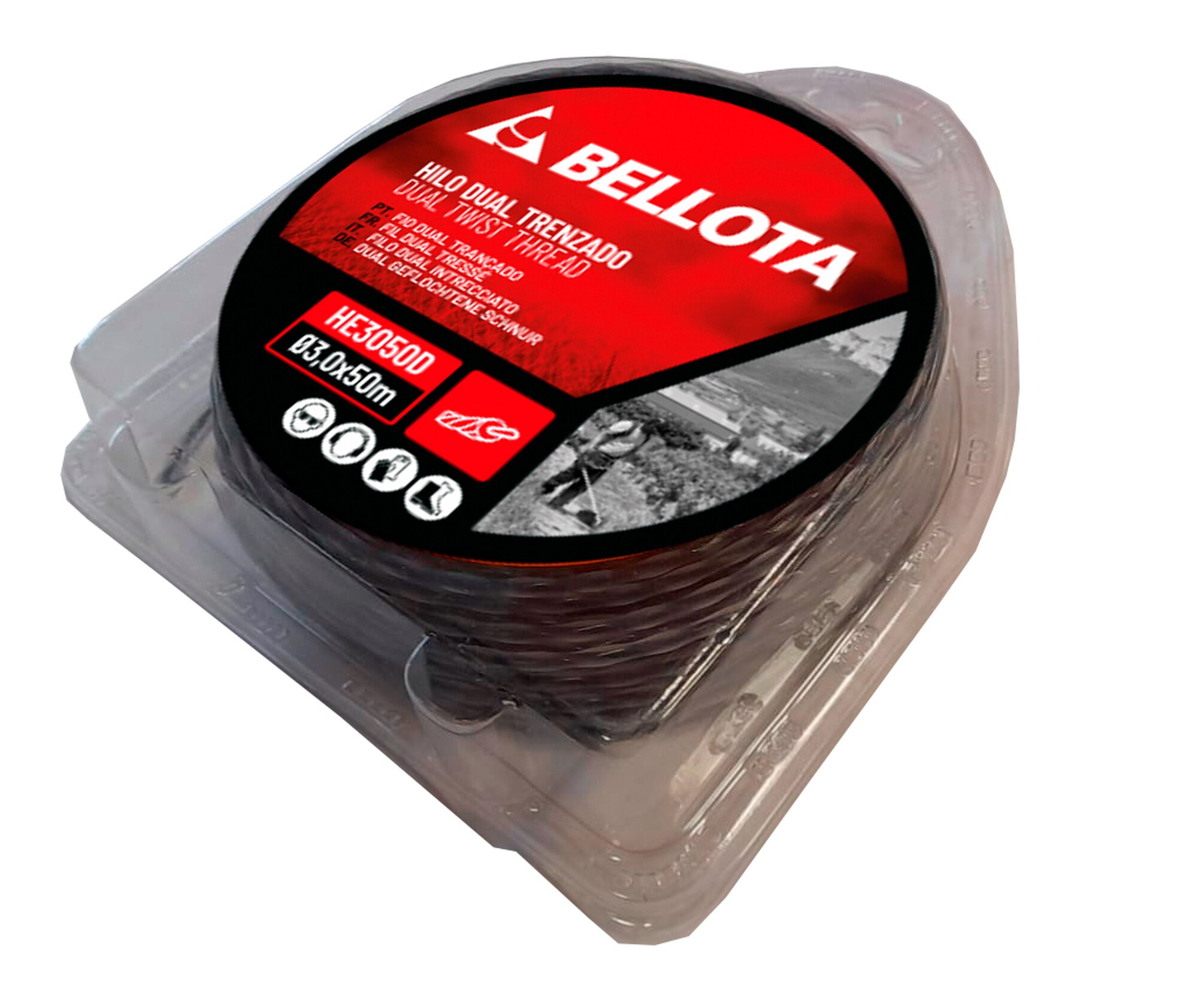Hilo de corte Dual trenzado de  Ø 3mmx 50m / HE3050D