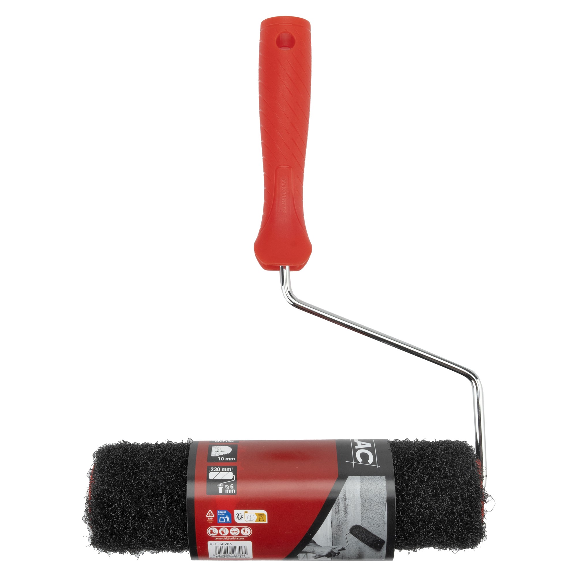Rodillo plano para aplicar masilla 9' - 230 mm / 50283