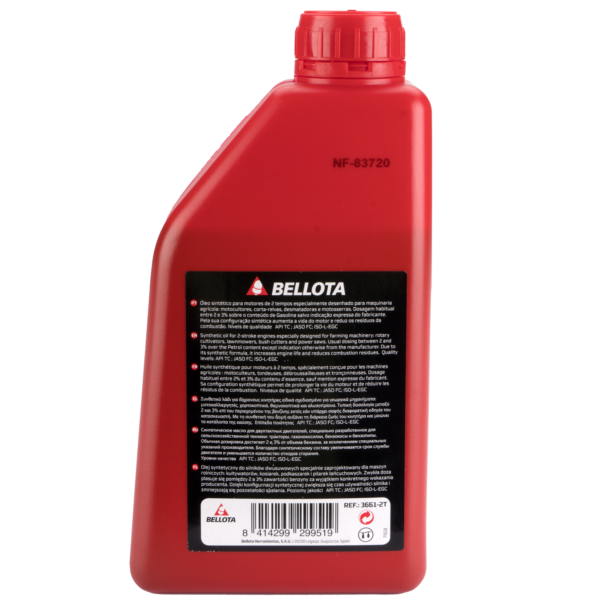 Lubricante para Motor 2T / 3661-2T