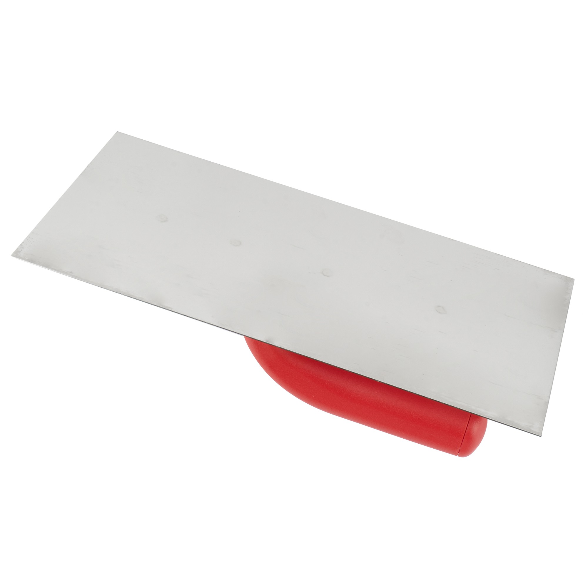 Llana recta de acero inoxidable con mango abierto plástico 270x130 mm / 25864INOX