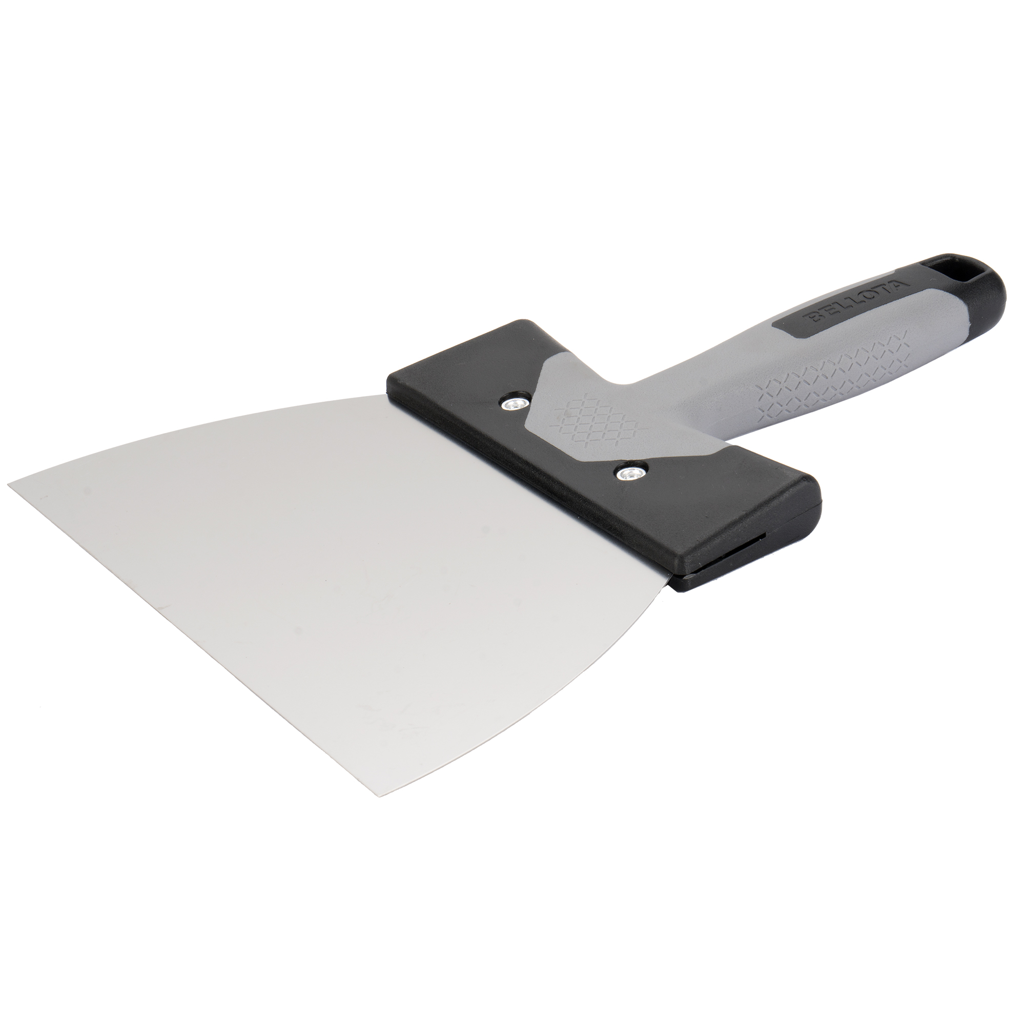 Espátula americana de acero inoxidable con mango bimaterial 180 mm / 5900180