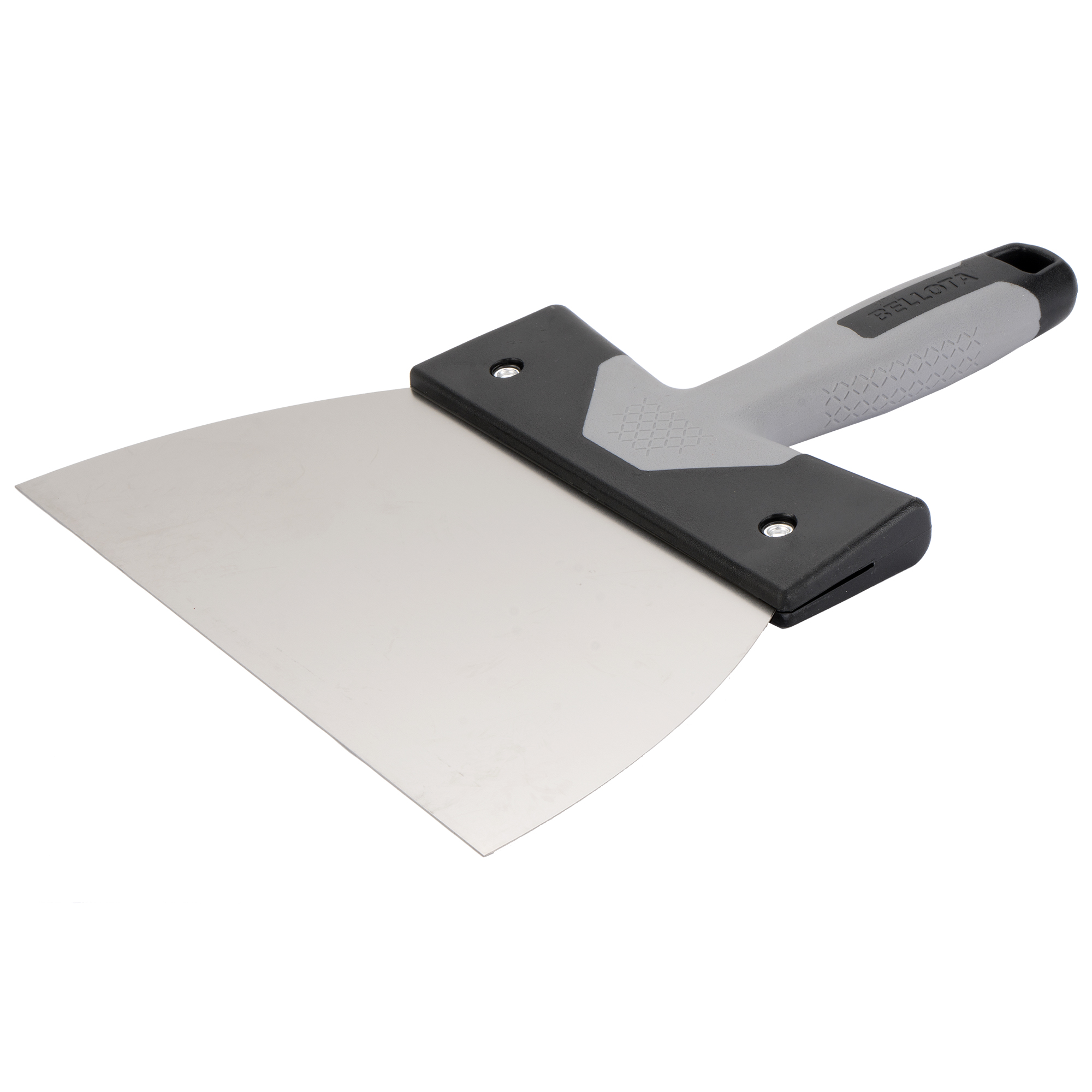 Espátula americana de acero inoxidable con mango bimaterial 200 mm / 5900200