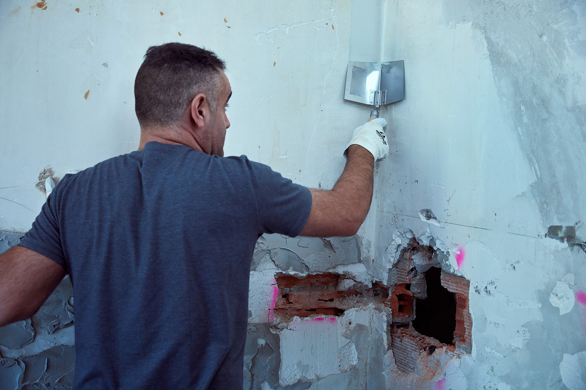 Espátula rincón de acero inoxidable / 5896R