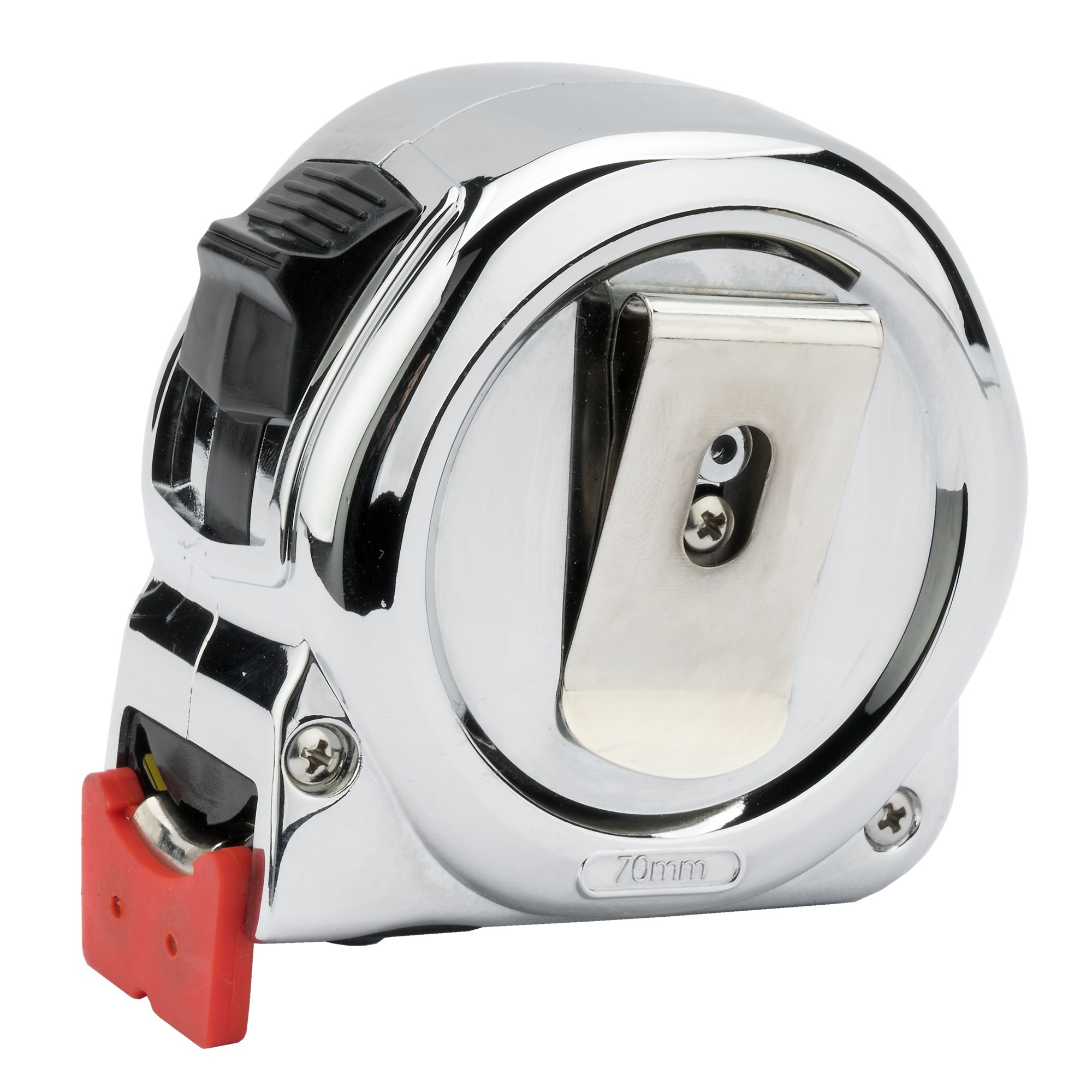 Flexómetro cromado con imán 5 m / 50012M5BL