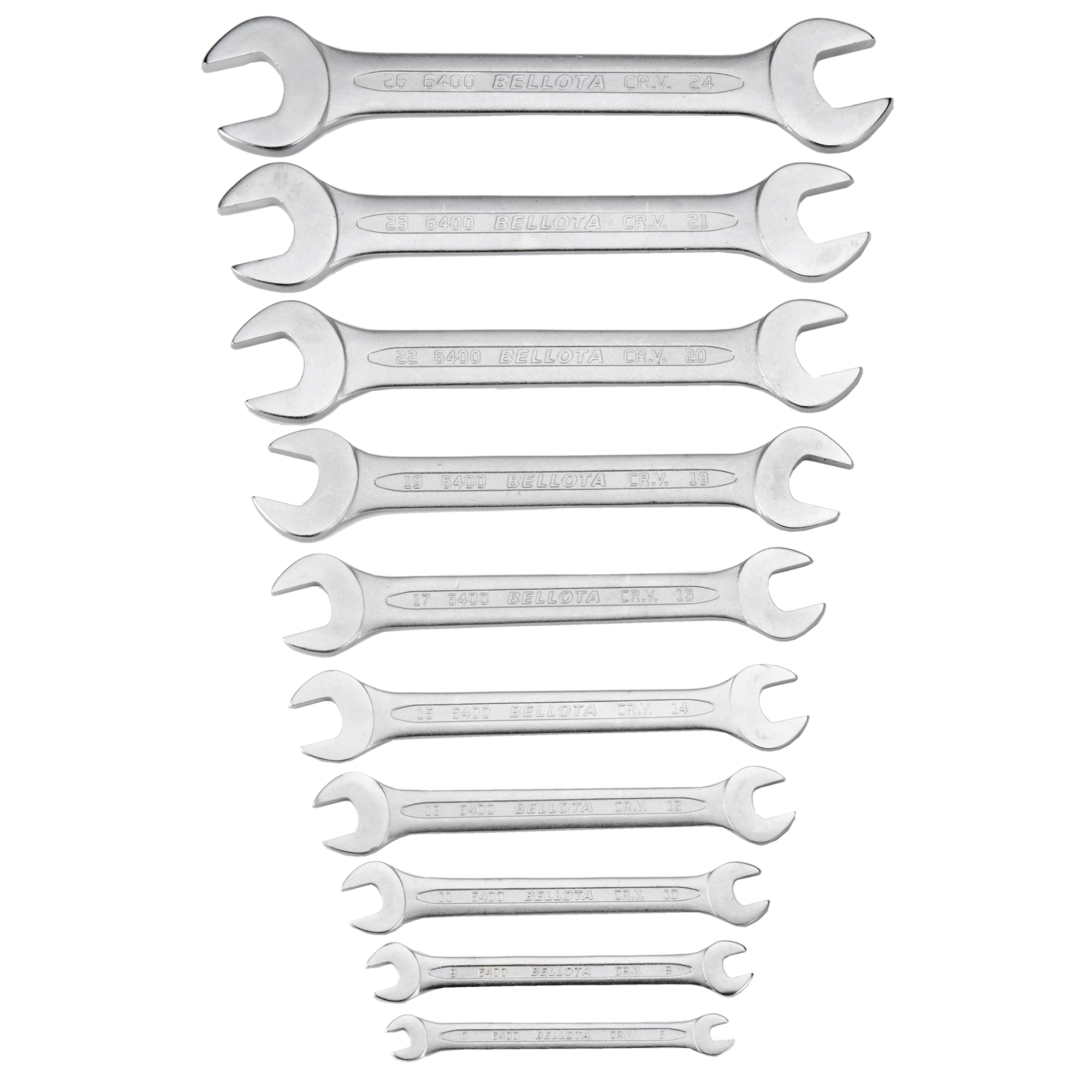 Juego 10 Llaves Fijas 6490 Clip / 6490-10