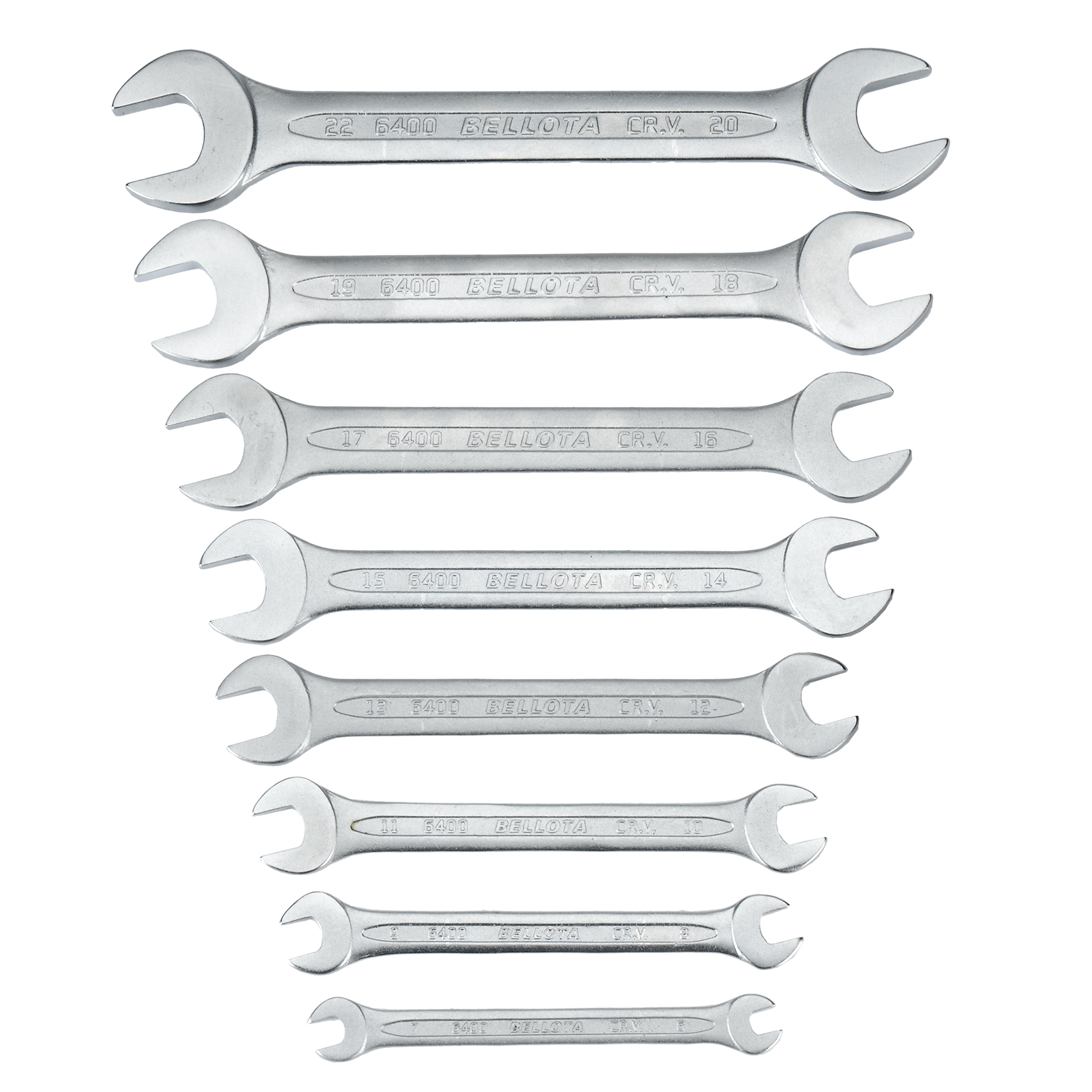 Juego 8 Llaves Fijas 6490 Bolsa / 6490-8 BS