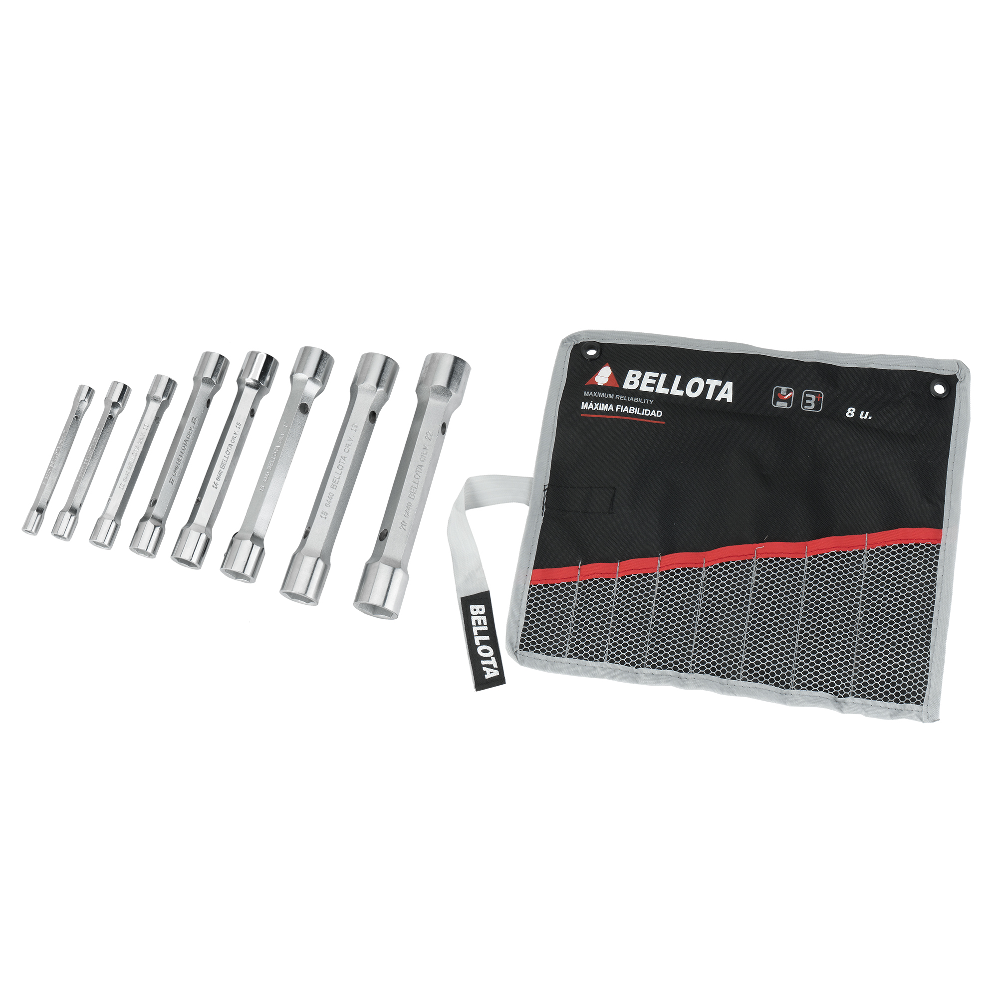 Juego 8 Llaves Tubo 6494 Bolsa / 6494-8 BS