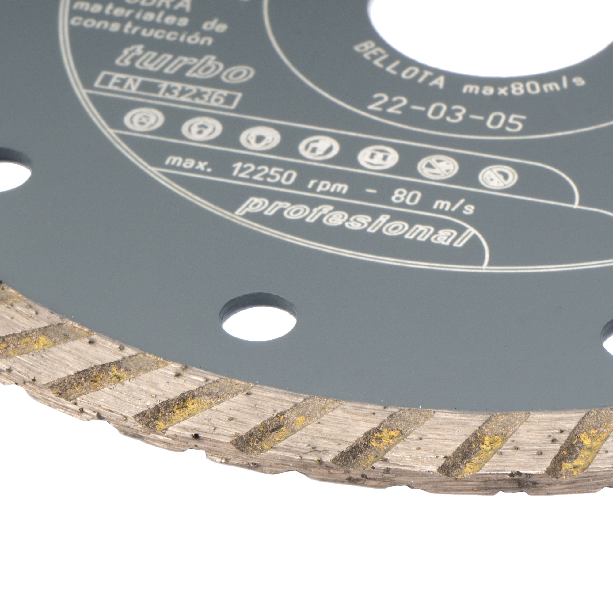 Disco diamante turbo general de obra Pro7 125mm  / 50703125