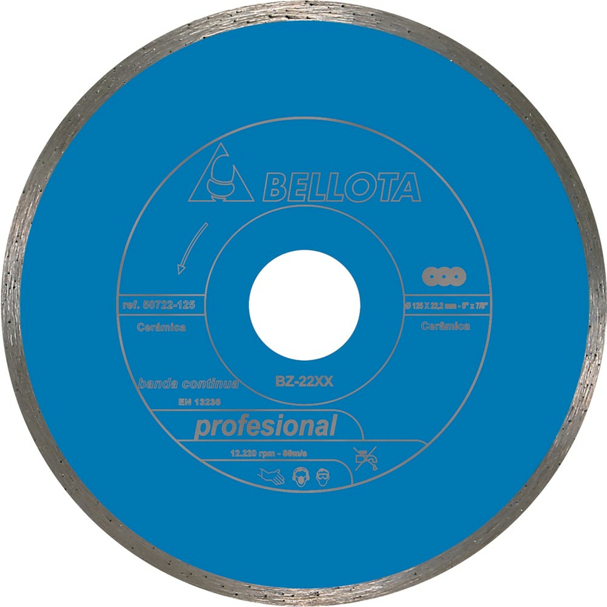 Disco diamante banda continua para cerámica / 50722125