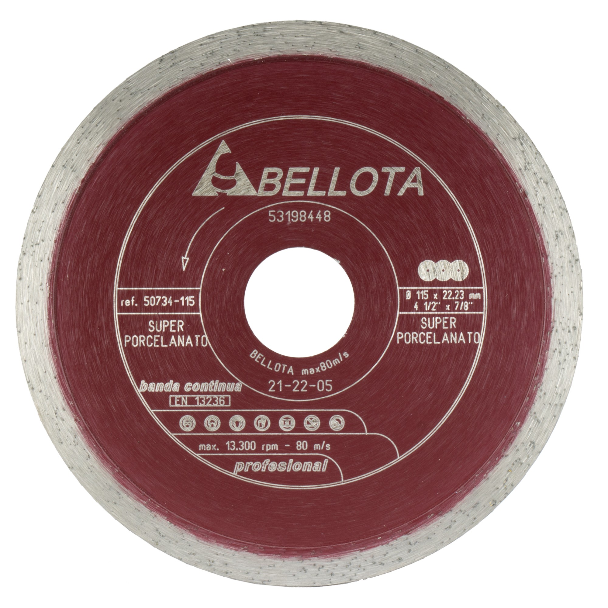 Disco diamante banda continua porcelánico / 50734115