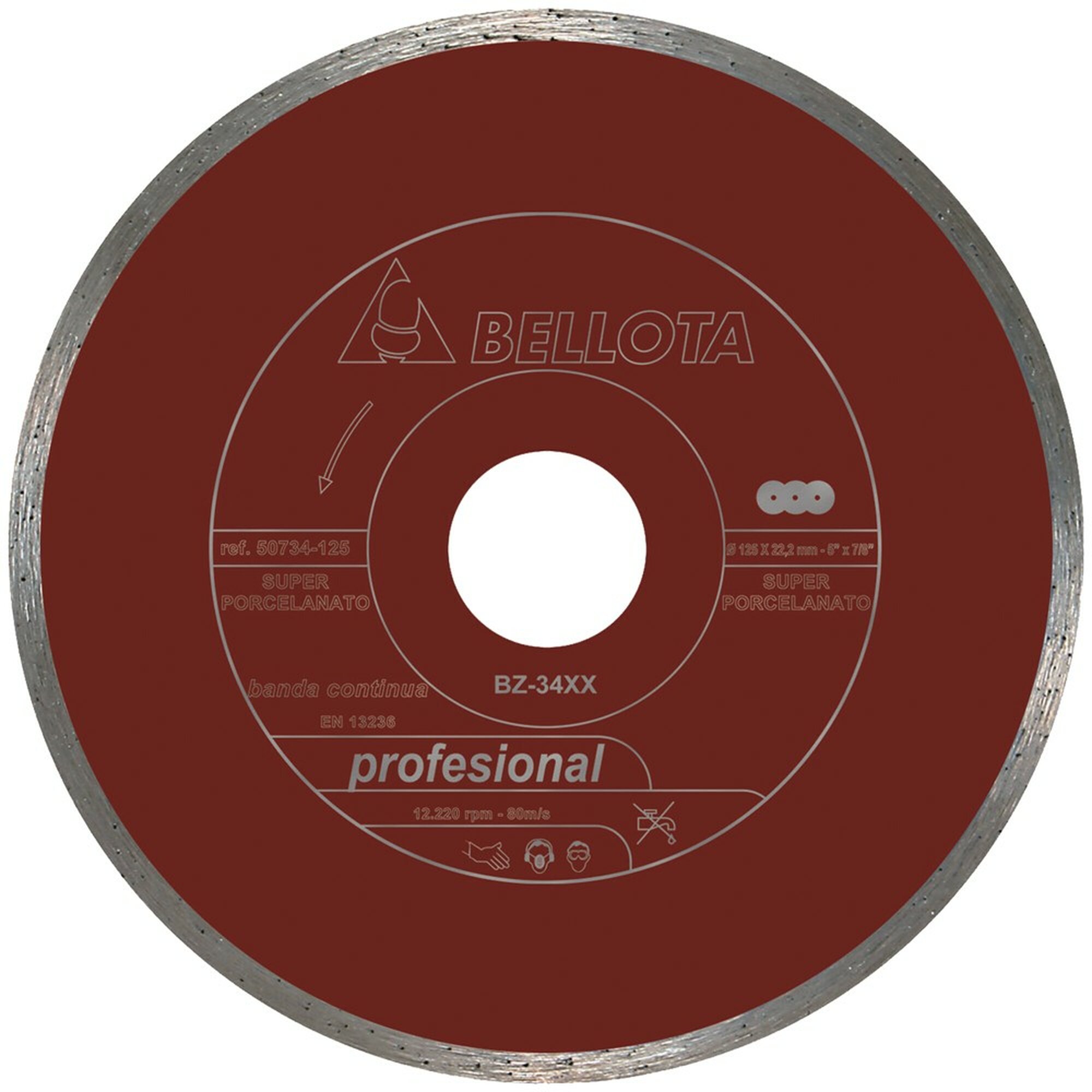 Disco diamante banda continua para porcelánico / 50734125