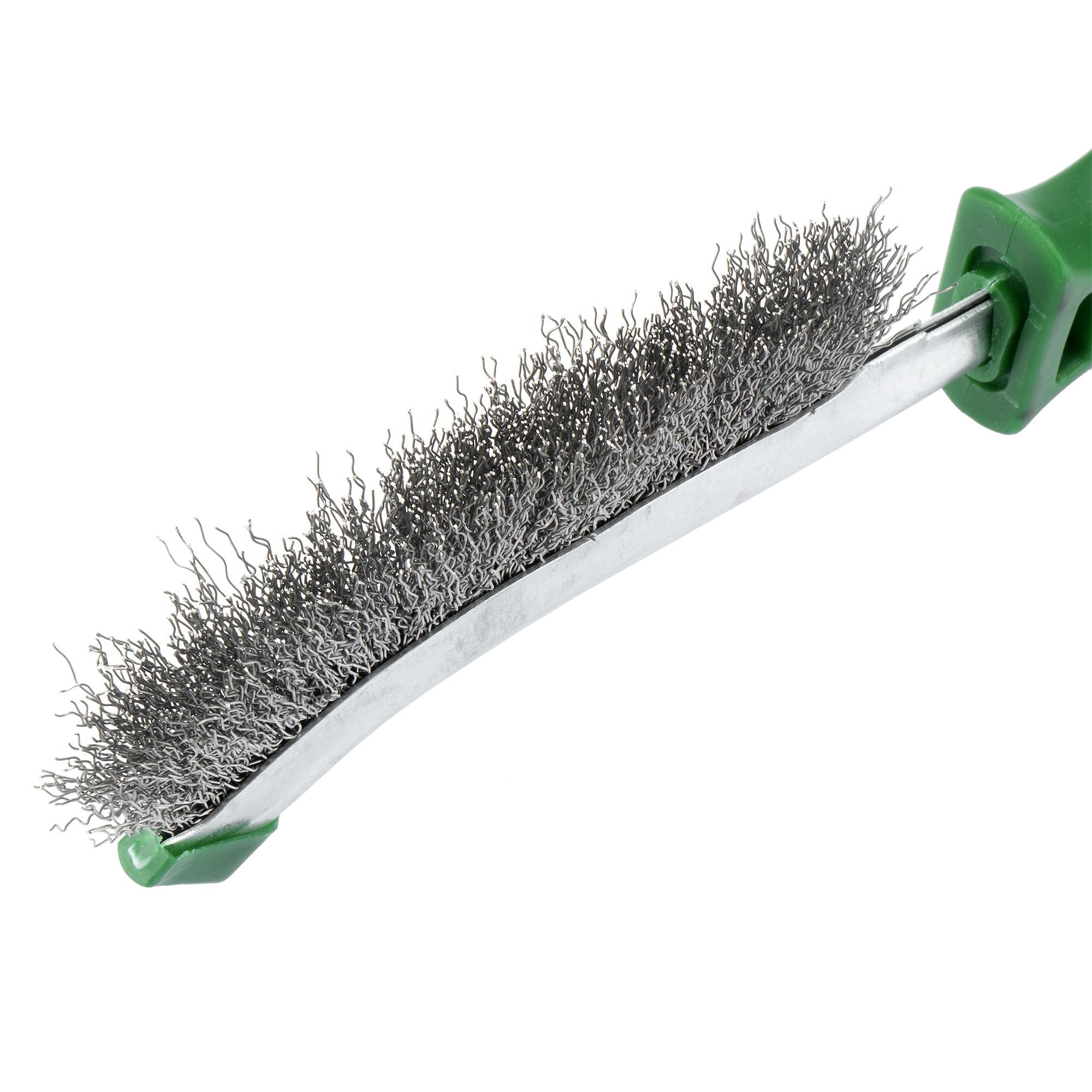 Cepillo Manual Estrecho Acero Inoxidable Alambre Ondulado / 50806-I