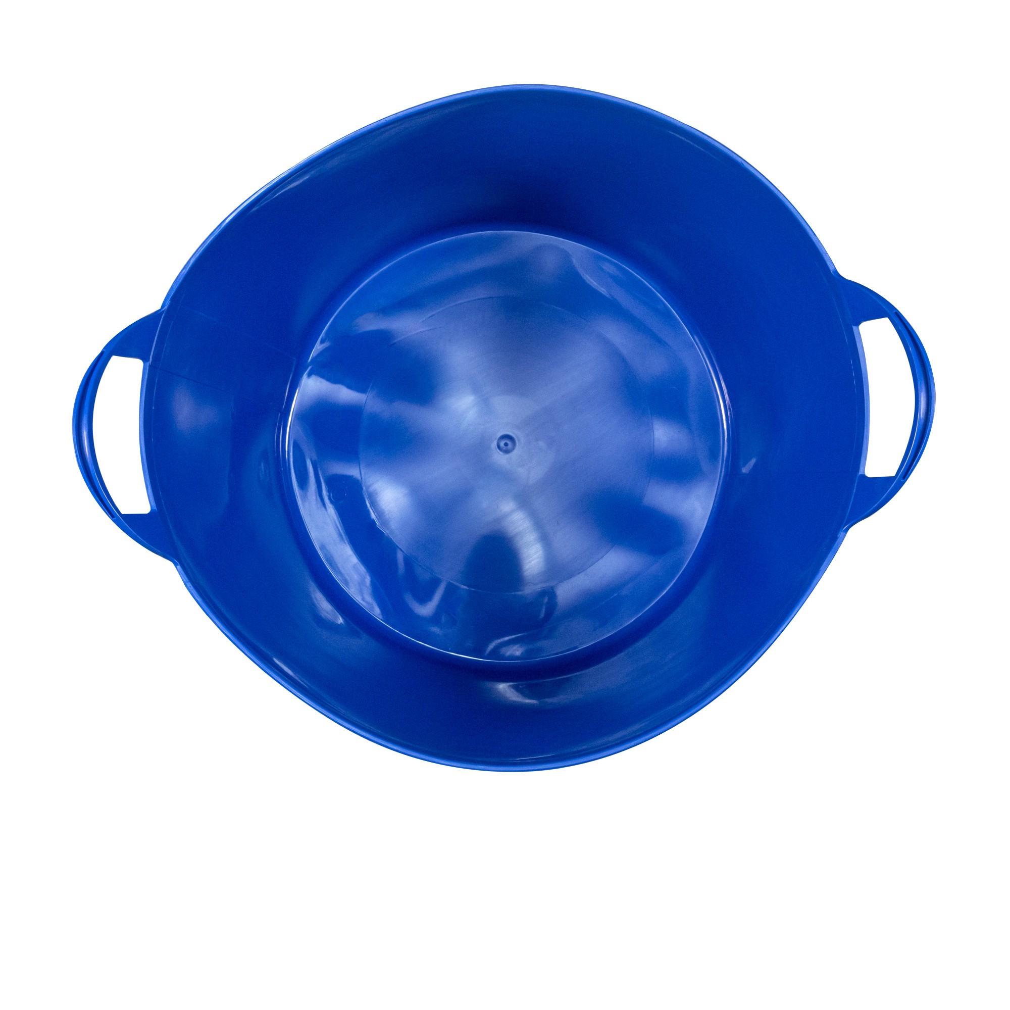 Capazo 65 litros asa reforzada plástico certificado uso alimentario azul / BKT65BLP