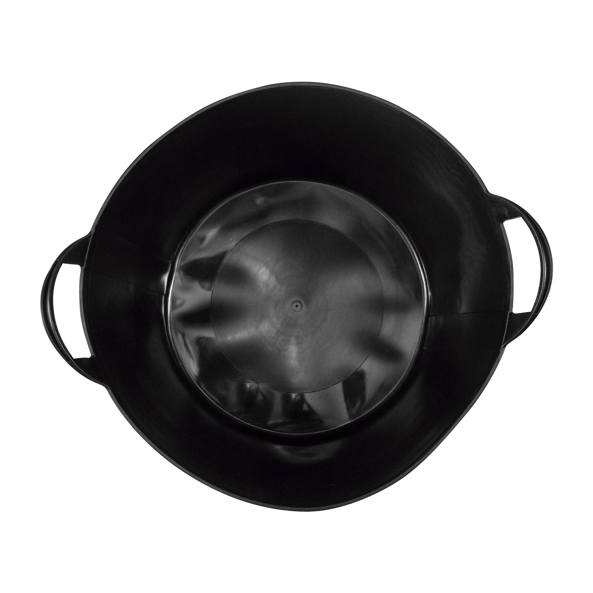 Capazo 65 litros asa reforzada plástico negro / BKT65BP