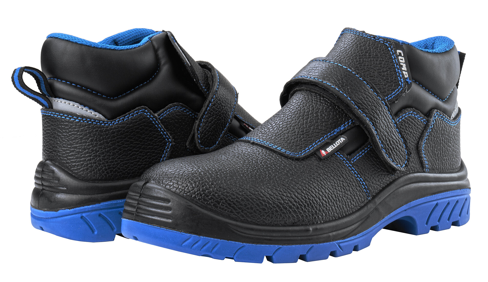 Bota de seguridad Comp+ soldador piel negra S3 talla 45 / 7231145S3