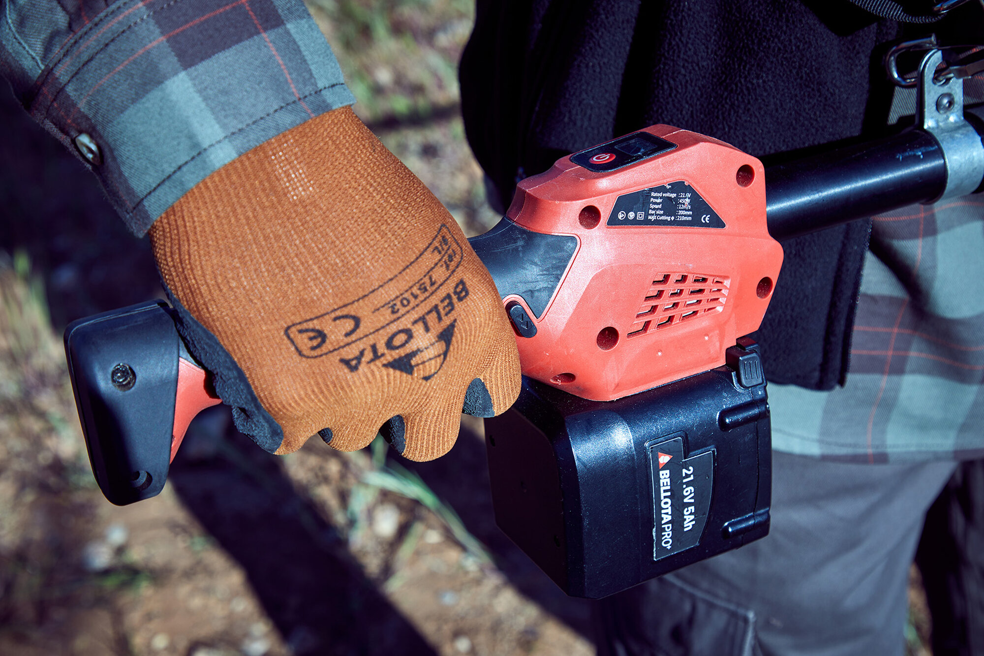 Motosierra pértiga a batería 210mm de corte / ECSP1210P