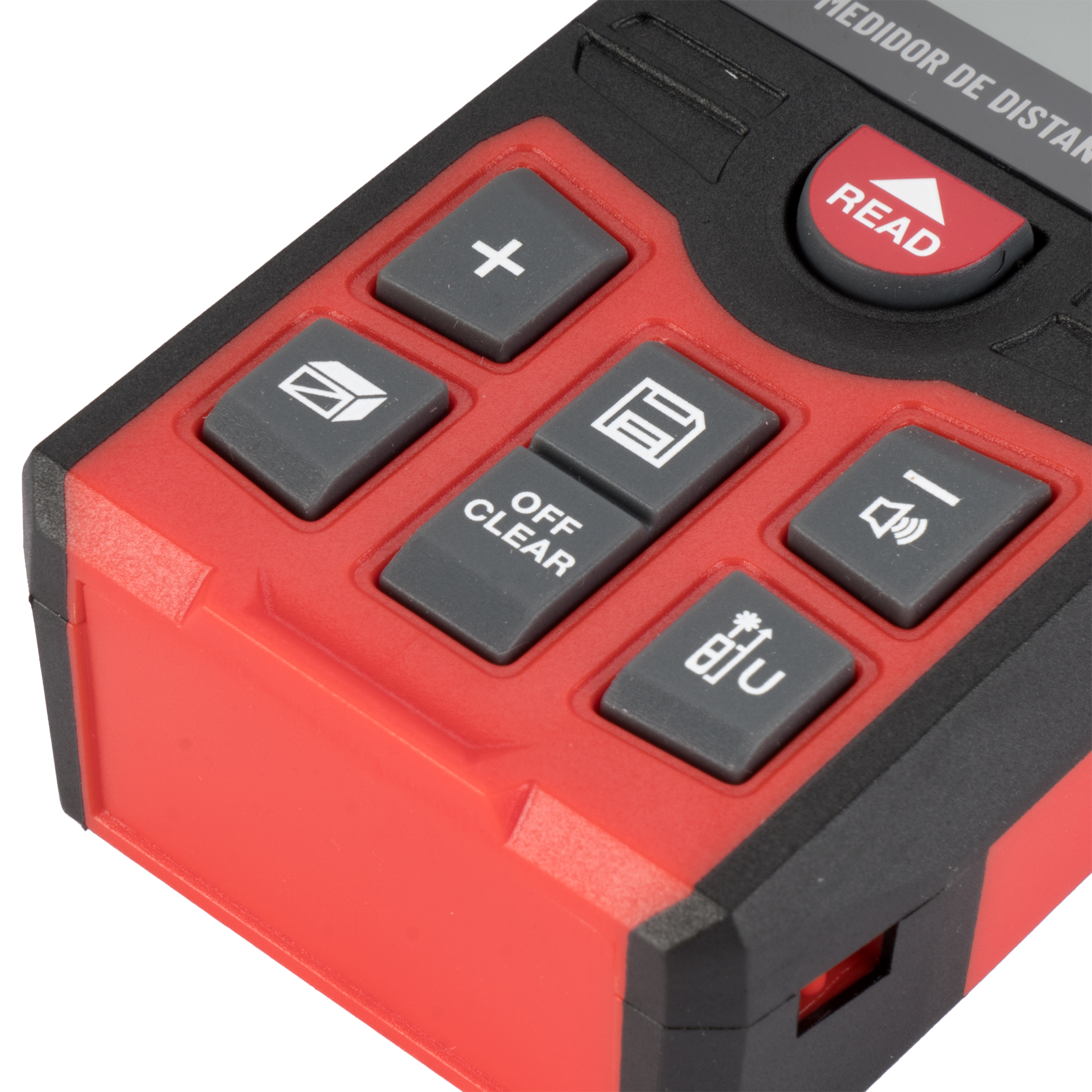 Medidor láser 50 m con nivel digital para trabajos de medición y cálculo de presupuestos / MED