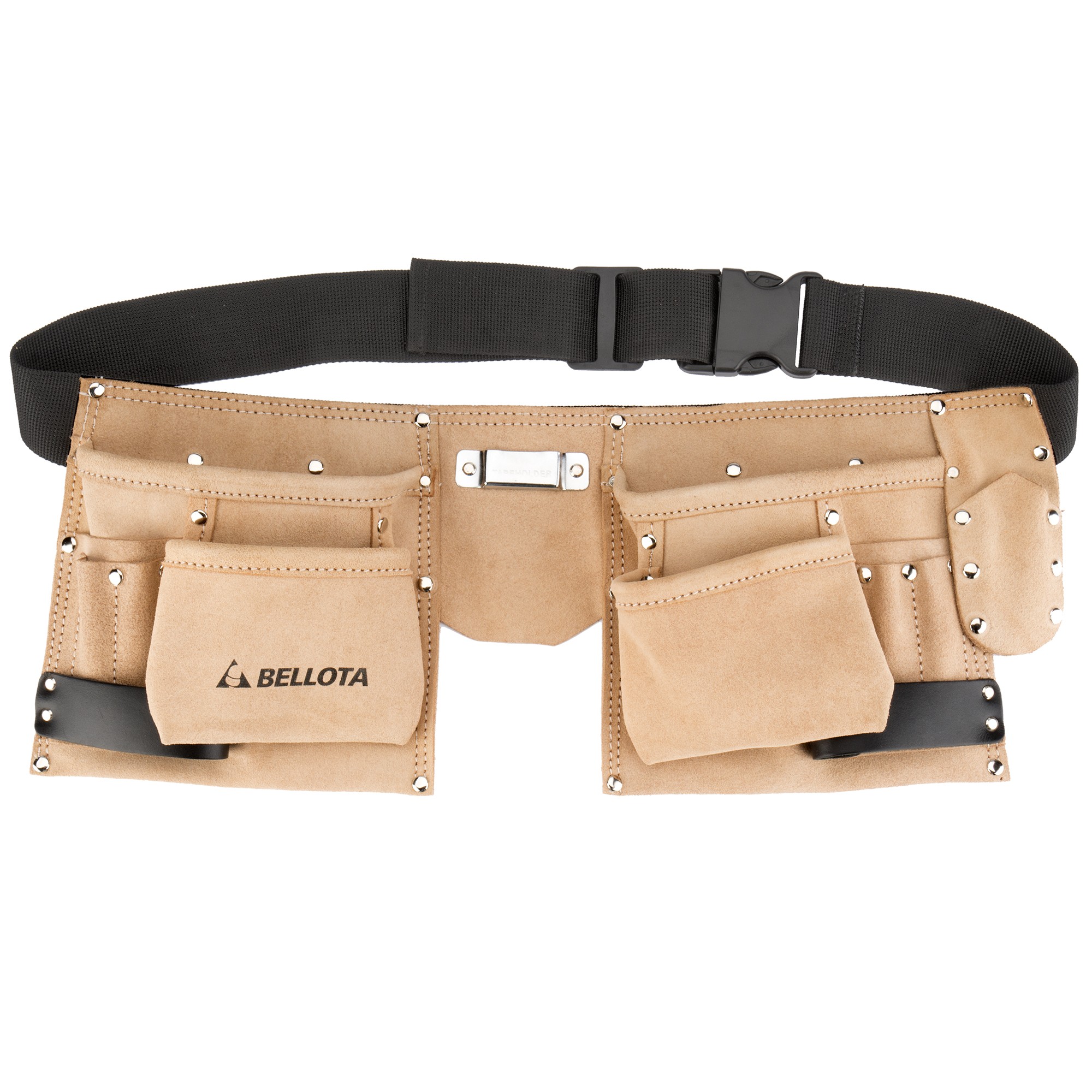 Bellota Cinturón porta-herramientas de piel con 6 bolsillos / PC6BOL