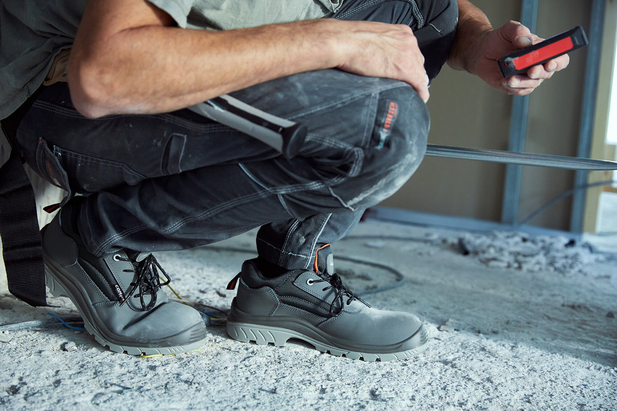 Zapato de seguridad Comp+ Nobuck S3 / 72308GJ