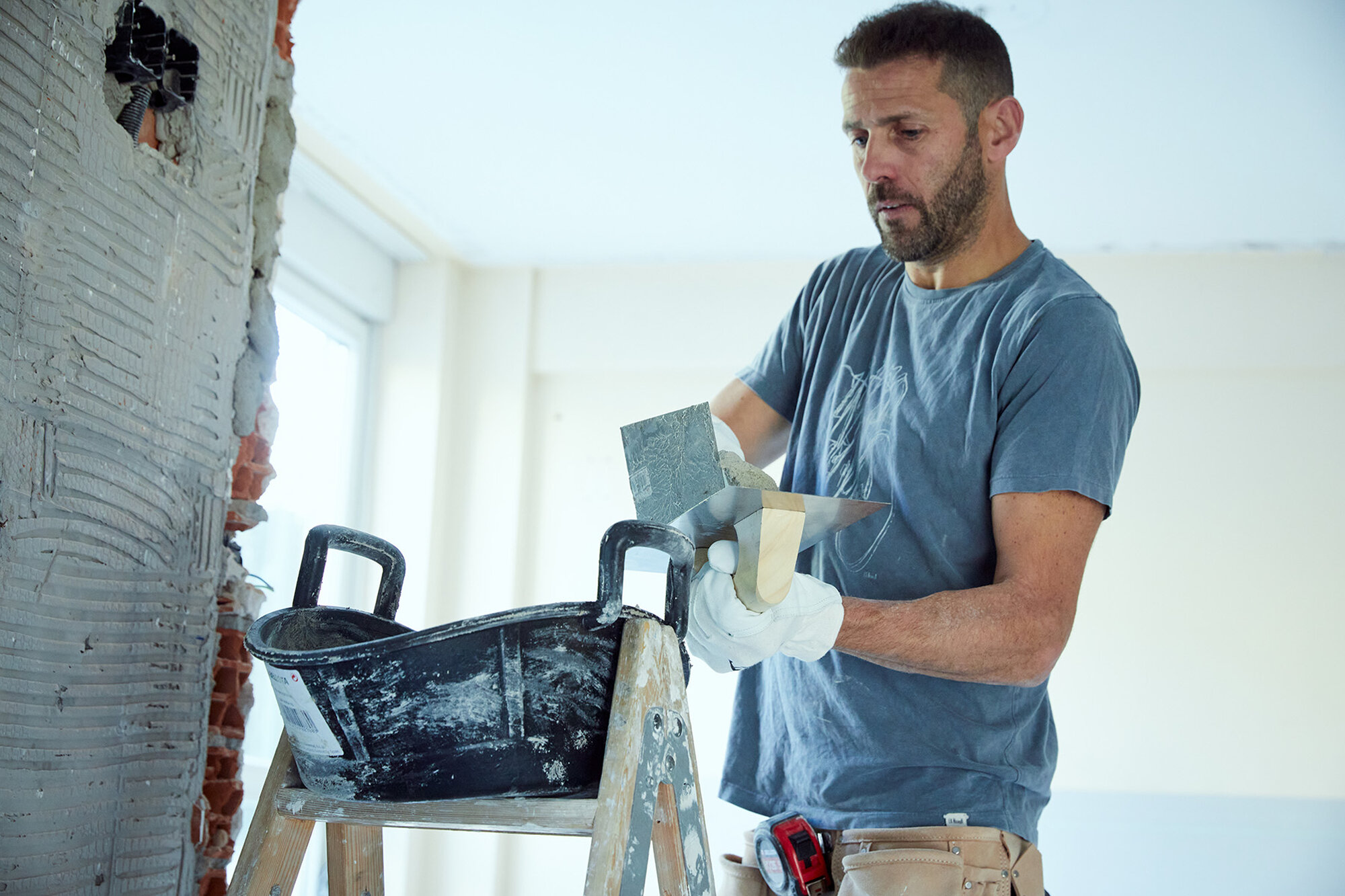 Cubo de caucho espuerta 11 litros negro / BKCESP11BP