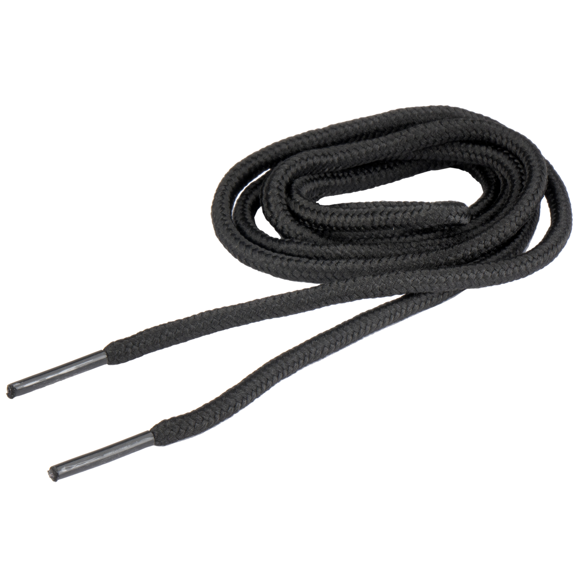 Cordón redondo negro 120 cm / ACC2012090