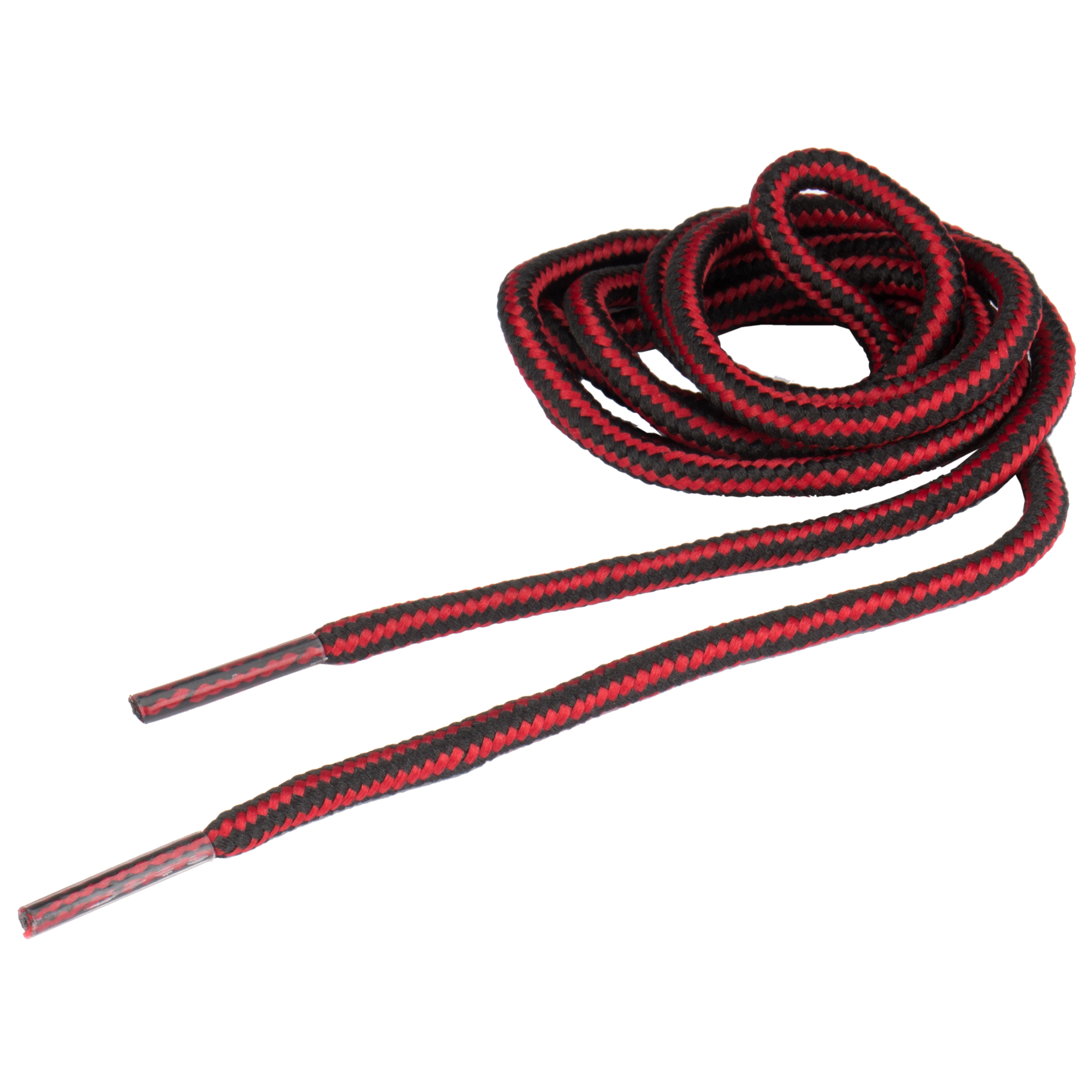 Cordón redondo negro-rojo 120 cm / ACC2012092