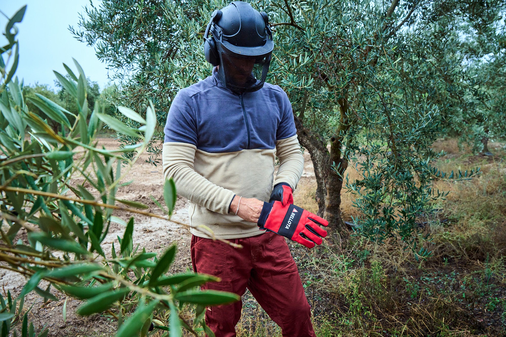 Guante para motosierra Clase 2 / ECGL12P