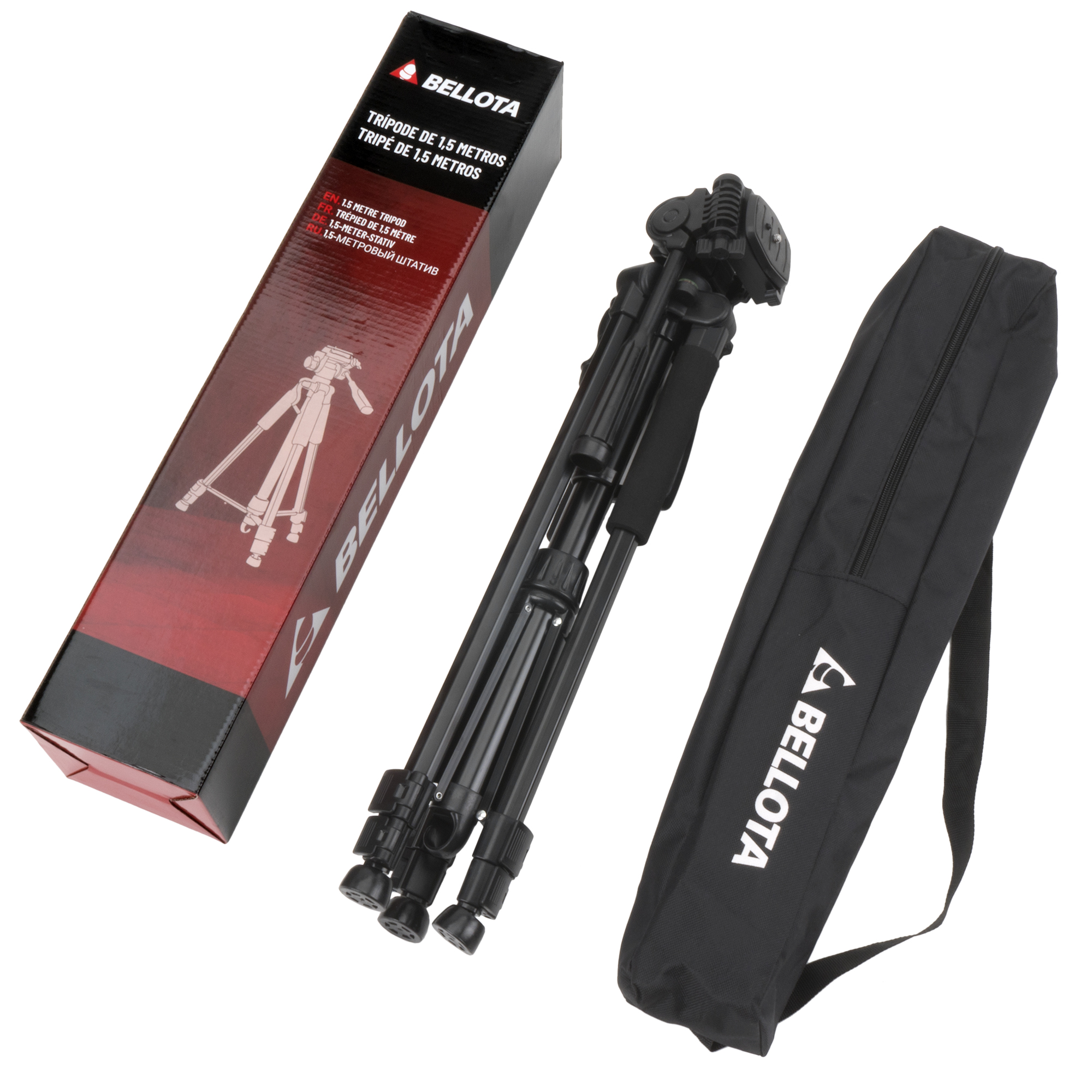 Trípode regulable con nivel para niveles láser / NIVTRIPOD15