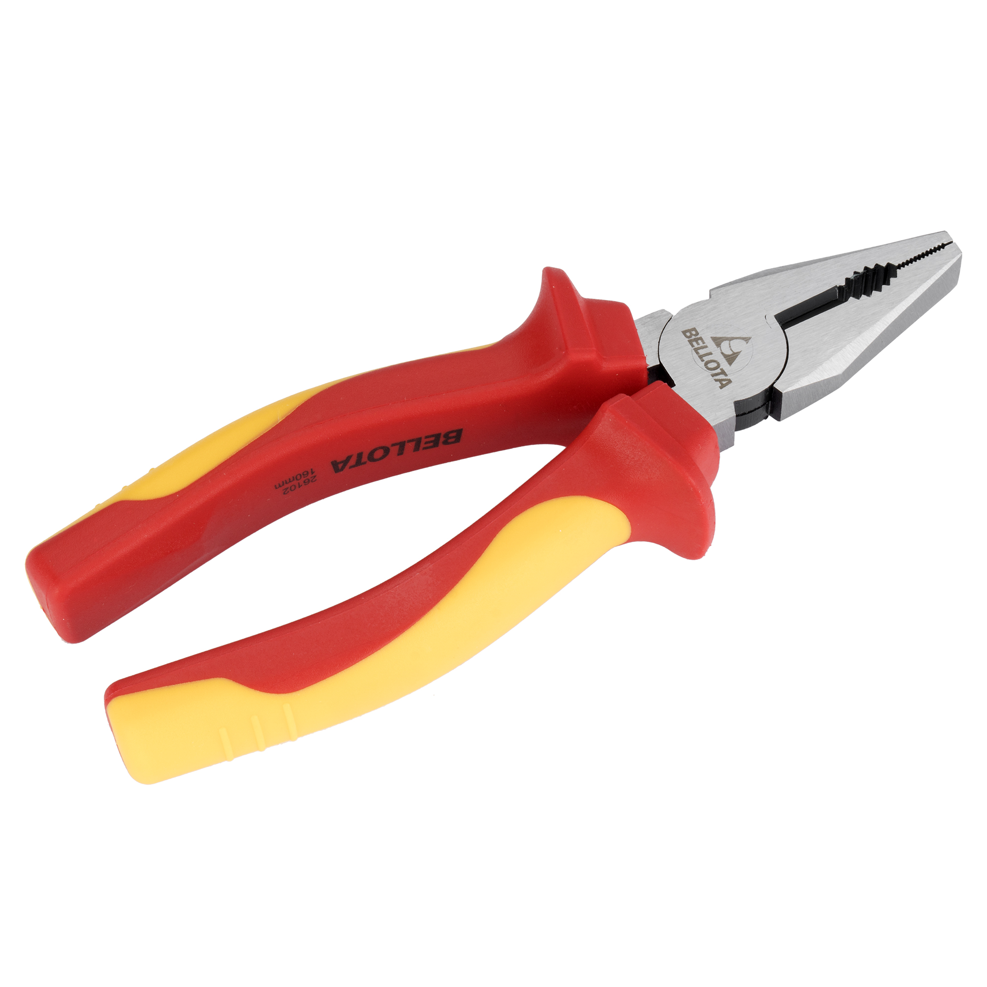 Alicate universal aislado para trabajos eléctricos de sujeción con tensión hasta 1.000V / 26102VDE