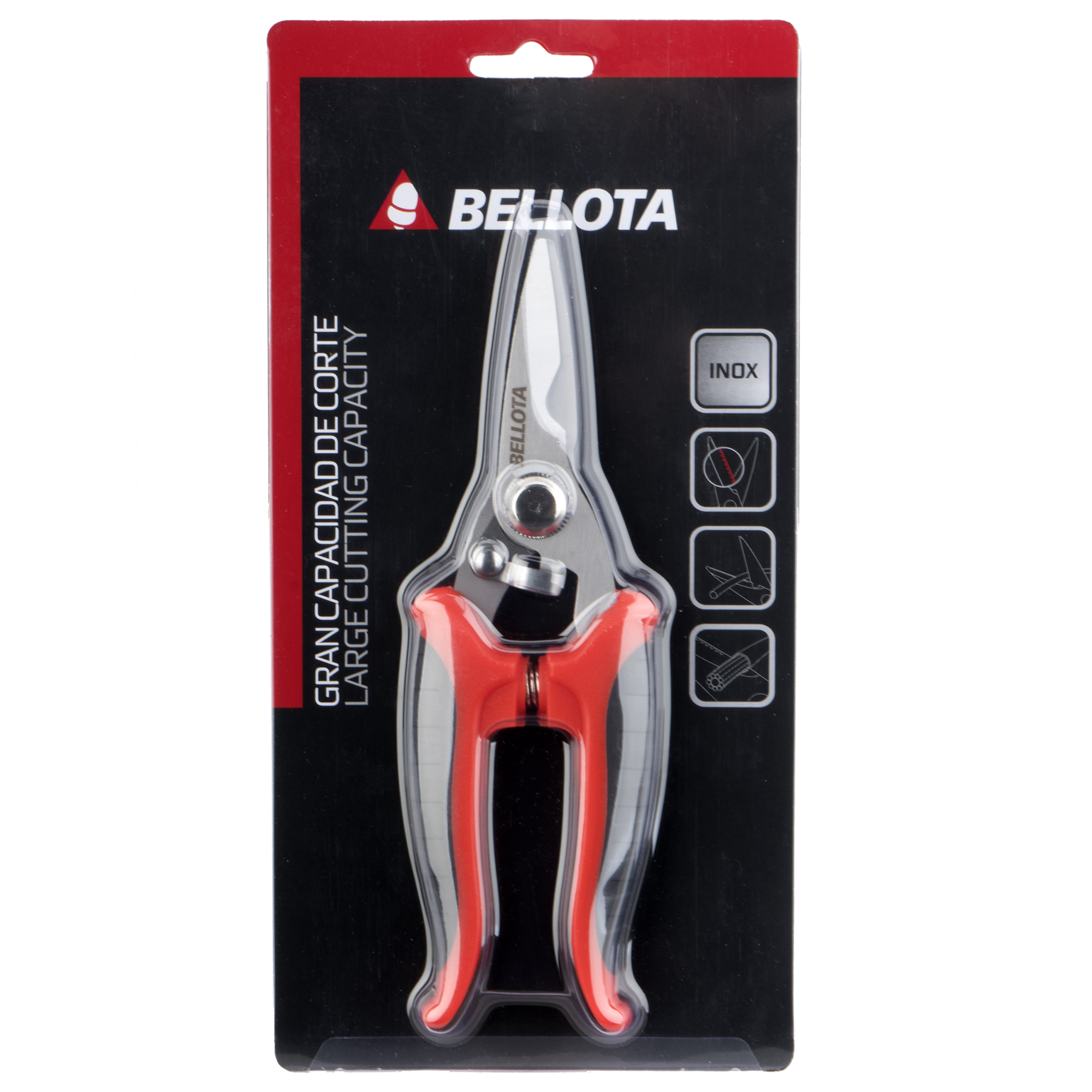 Tijera universal de acero inoxidable, pelacables / 26011