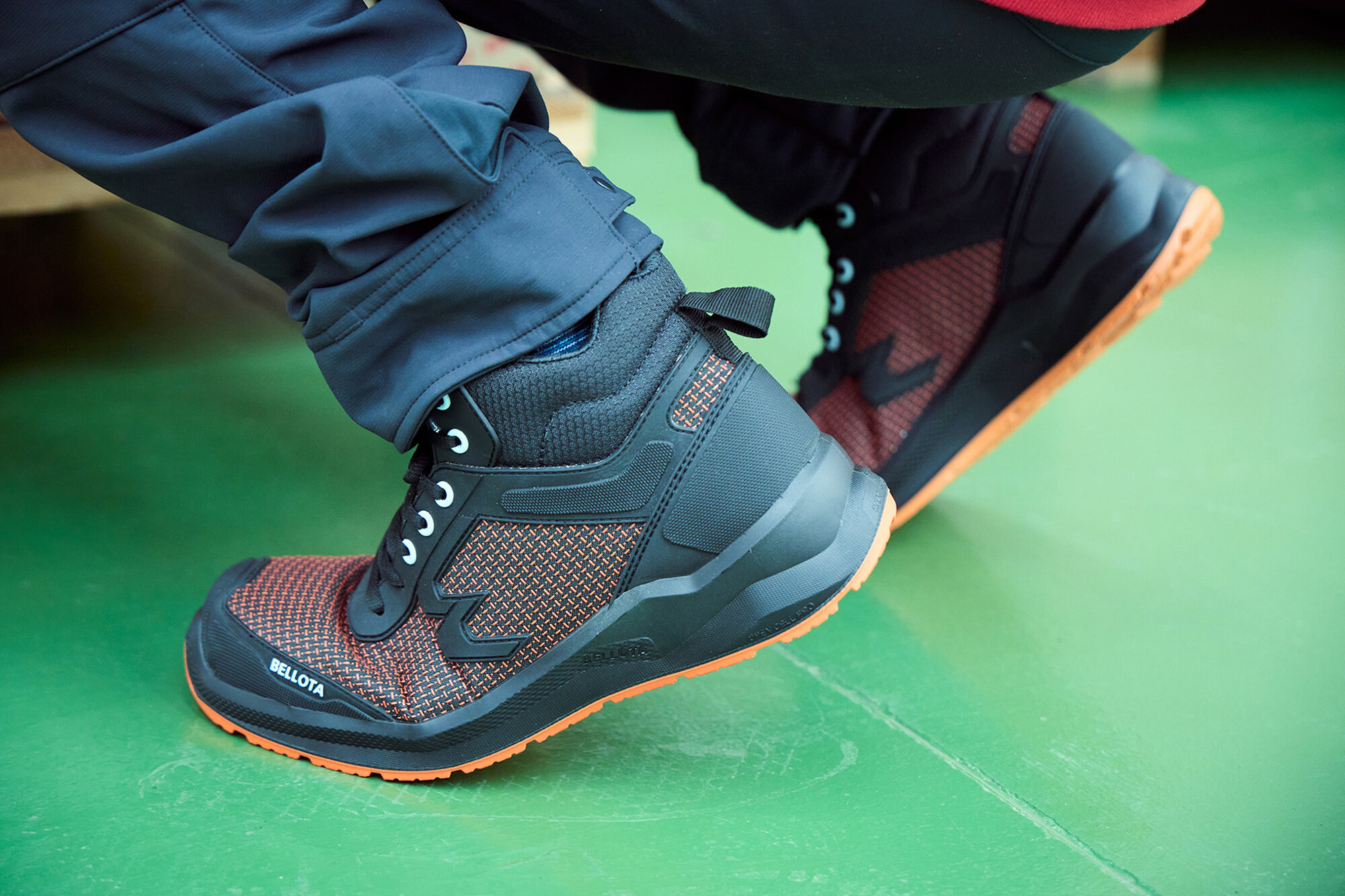 Zapatilla de seguridad Running Naranja S3S / RUNJS3S