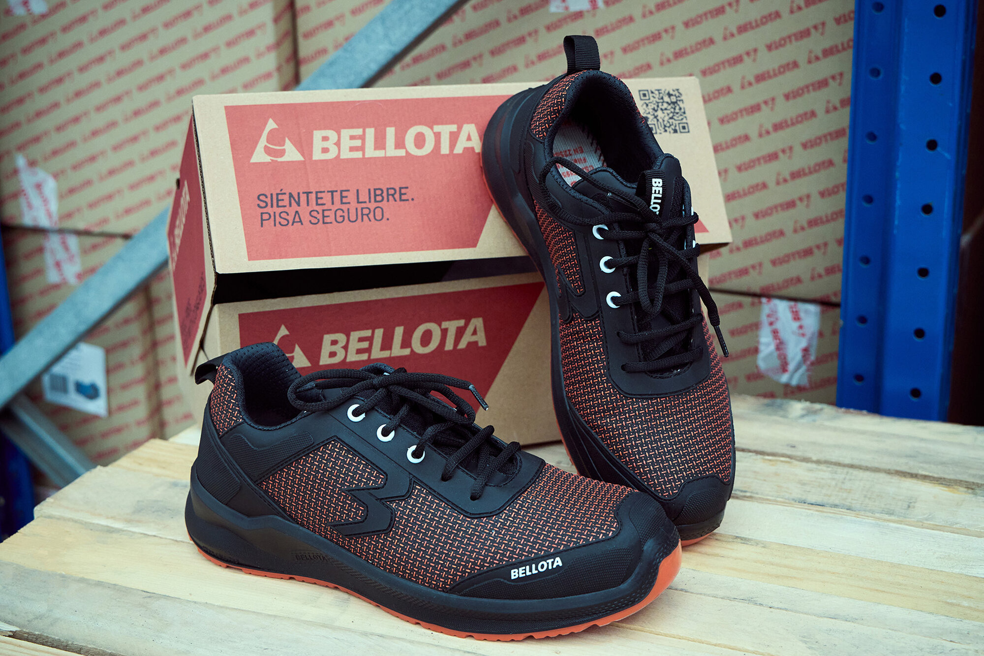 Zapatilla de seguridad Running Naranja S3S / RUNJS3S