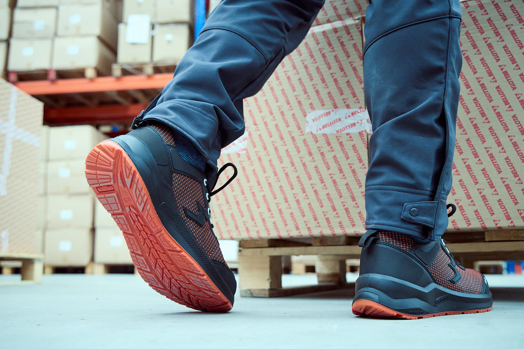 Zapatilla de seguridad Running Naranja S3S / RUNJS3S