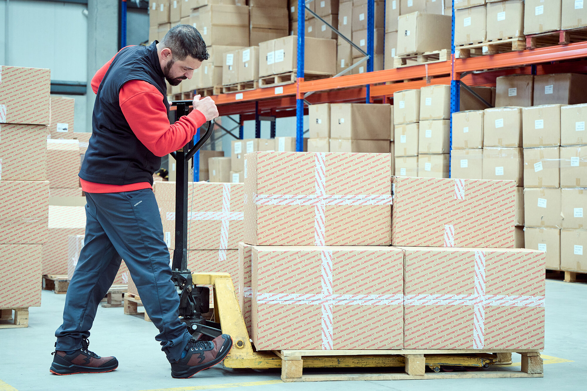 Zapatilla de seguridad Running Naranja S3S / RUNJS3S